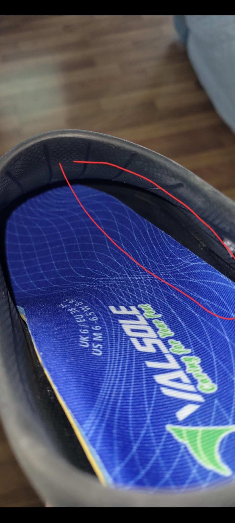 VALSOLE Heavy Duty Support Pain Relief Orthotics - 220+ lbs Plantar Fasciitis High Arch Support Insoles for Men Women, Flat Feet Orthotic Insert, Work Boot Shoe Insole, Absorb Shock with Every Step customer photo 1