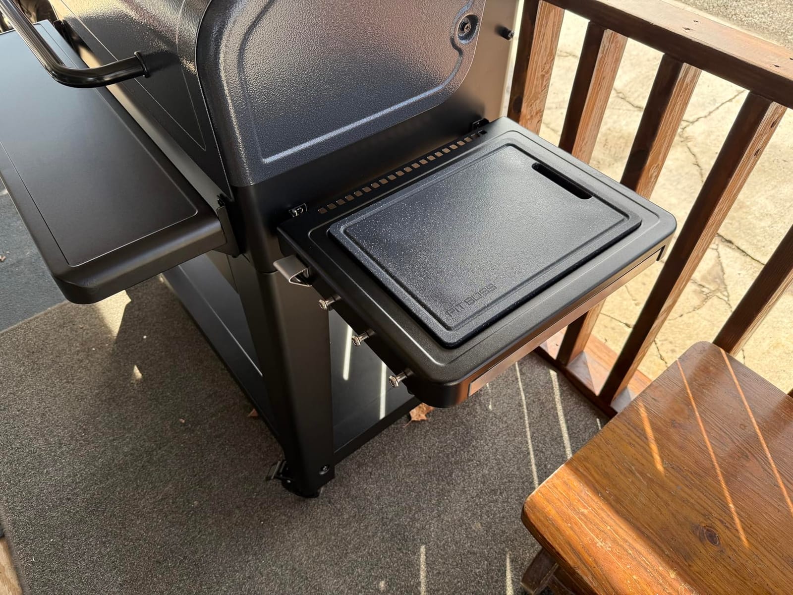 Pit Boss 1600 Navigator Series WiFi & Bluetooth Wood Pellet Grill & Smoker, Touchscreen Controller, 1,593-Sq. in. customer photo 1