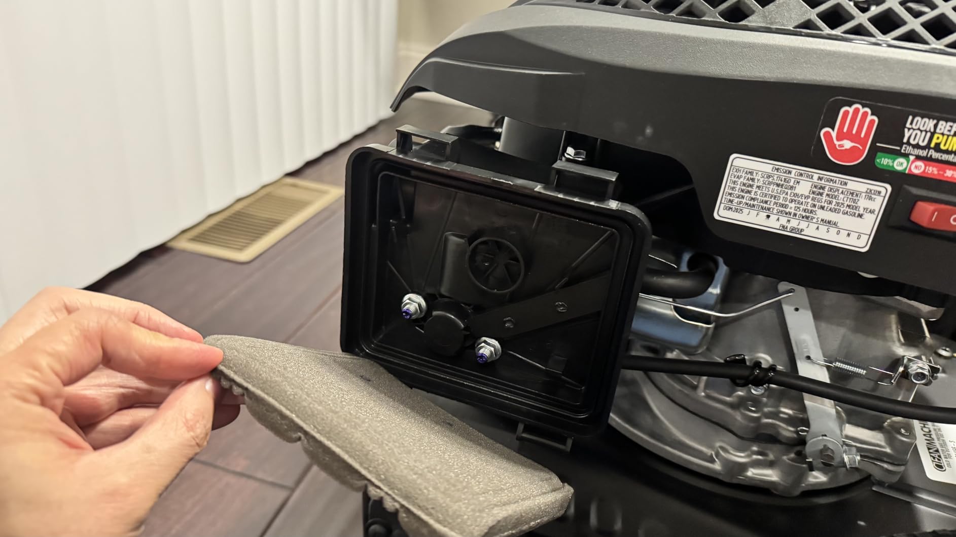 Simpson Clean Machine 3200 PSI Gas Pressure Washer, 2.5 GPM, Turbo Nozzle | Gas Power Washer For Homeowners. Axial Cam Pump, Built-in Soap Tank, Turbo Nozzle, 25' Hose. 49-State Compliant. CM61456 customer photo 2