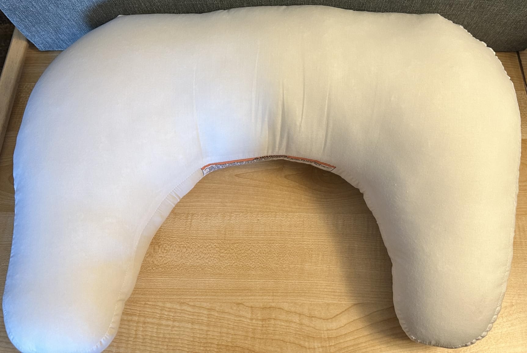 Boppy Nursing Pillow, Bare Naked - Larger, More Supportive Pillow for Breastfeeding and Bottle Feeding with Higher Lift; Baby Safety Alliance Verified customer photo 1