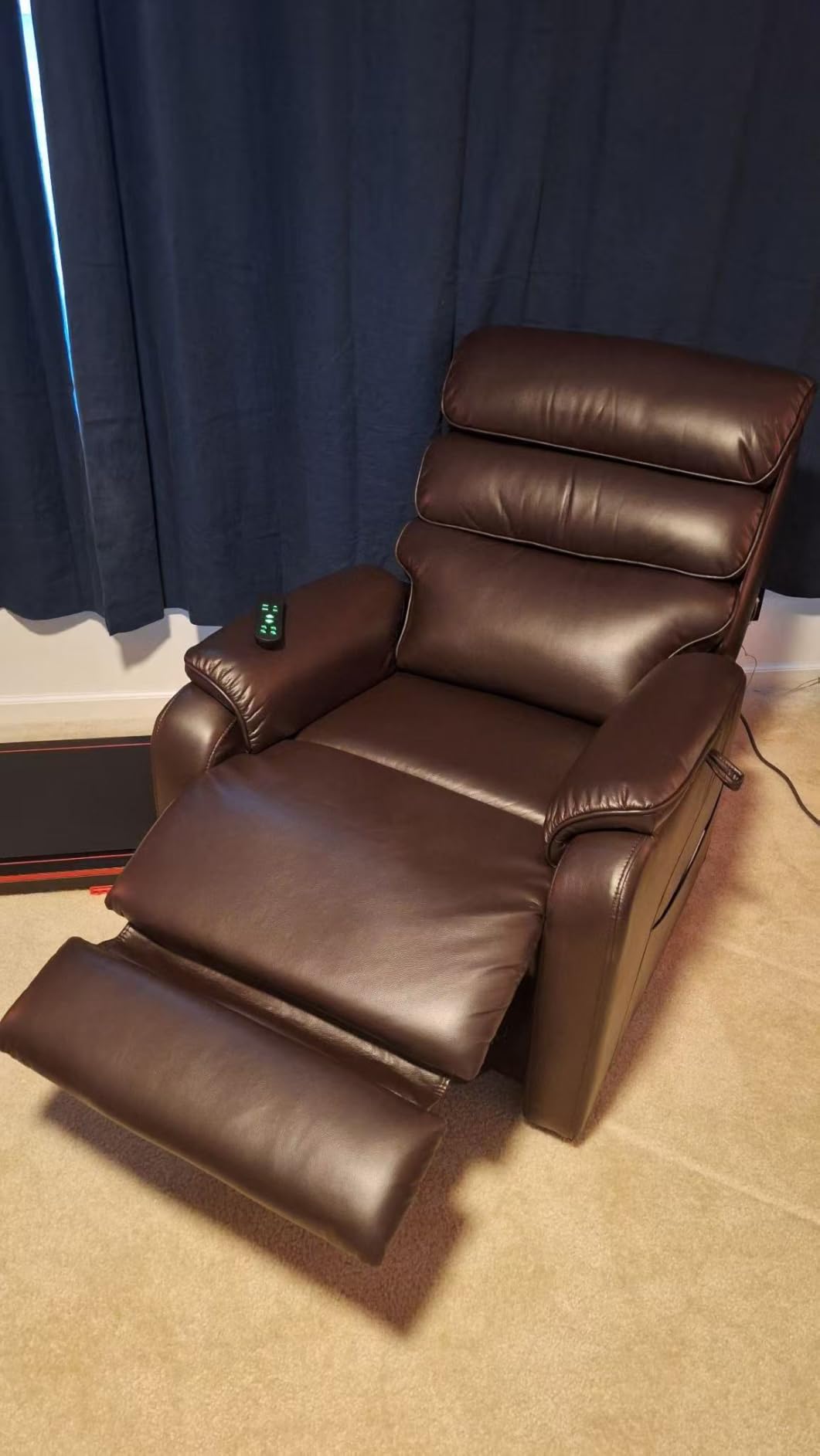 EONIX Power Lift Recliner Chair for Elderly, Heat and Massage (Medium) | Assist with Standing, Infinite Position, Lay Flat, USB Ports, 3.1