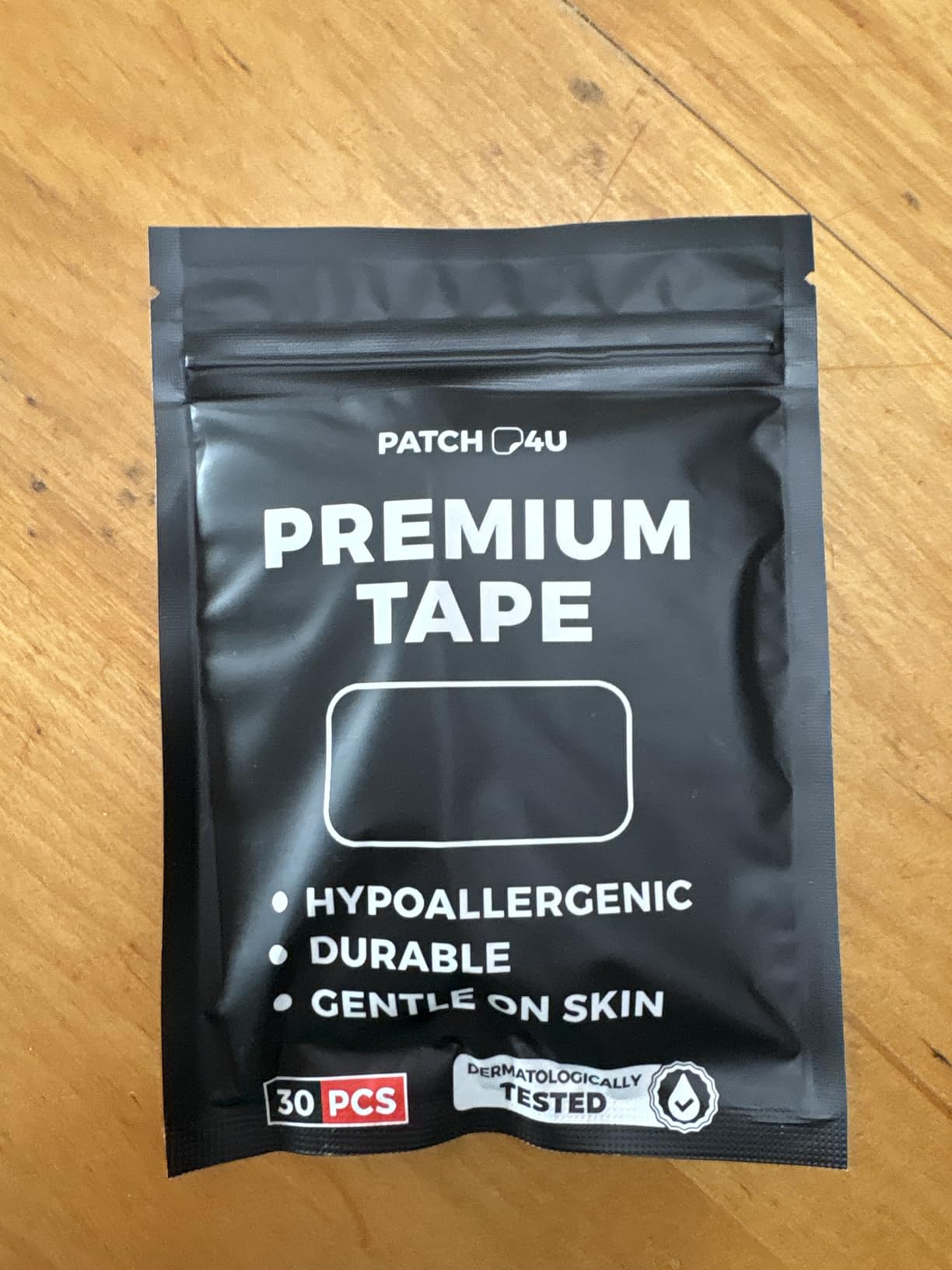 PATCH4U Premium Tape (30 Pack) - Pain Free Removal, Hypoallergenic | Latex Free & Gentle On Skin, Packaging May Vary, Skin Friendly Adhesive Cotton Tape customer photo 1