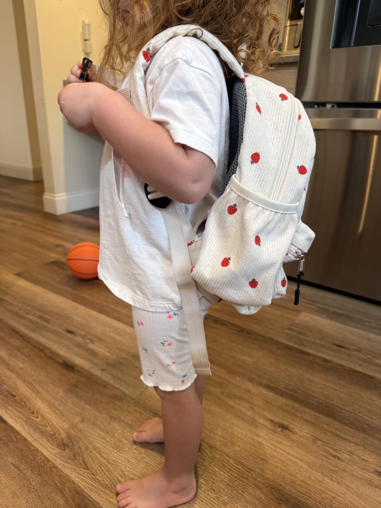 STEAMEDBUN Corduroy Toddler Backpack for Boys 2-4: Kids backpack for Boys Girls - 12 inch Preschool Kindergarten Backpacks - Dinosaur customer photo 2