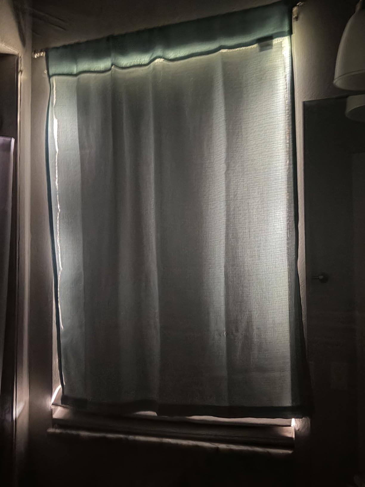 LazBlinds No Drill Roman Shades, Blackout, 34