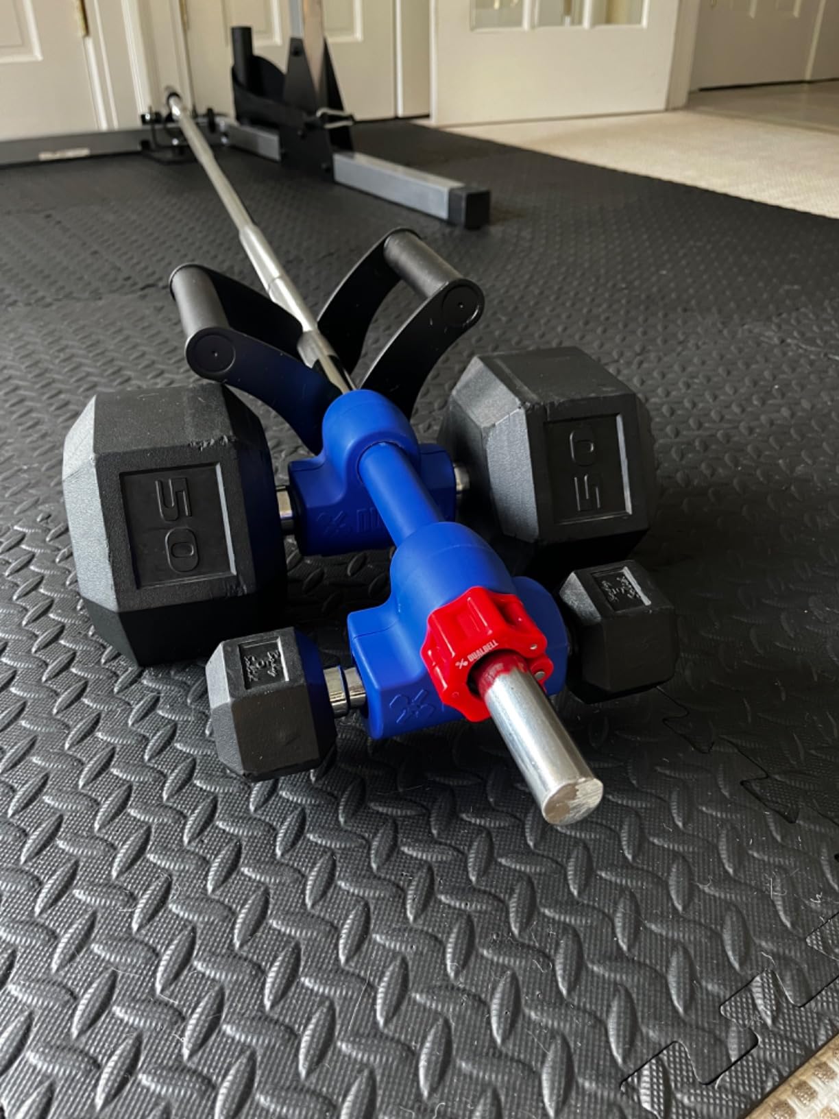 Landmine T Bar Row Attachment, V Bar Handle Workout for Back, Shoulder customer photo 1