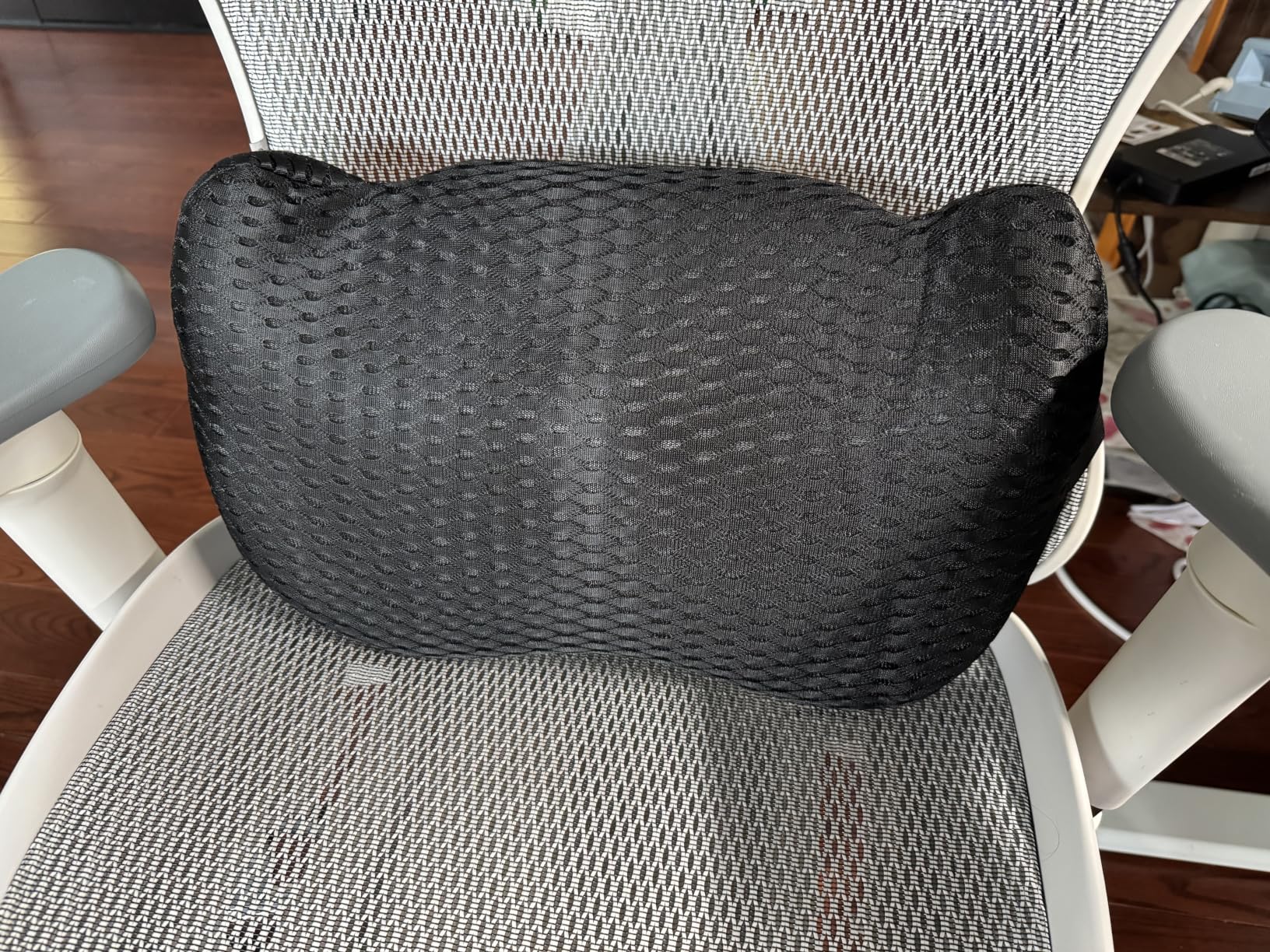 BYMECOST Lumbar Support Pillow for Car, Memory Foam Car Back Cushion, Car Seat Back Pillow for Driving, Adjustable Strap, Ergonomic Lower Back Support Pillow, Office Chairs and Wheelchairs customer photo 2