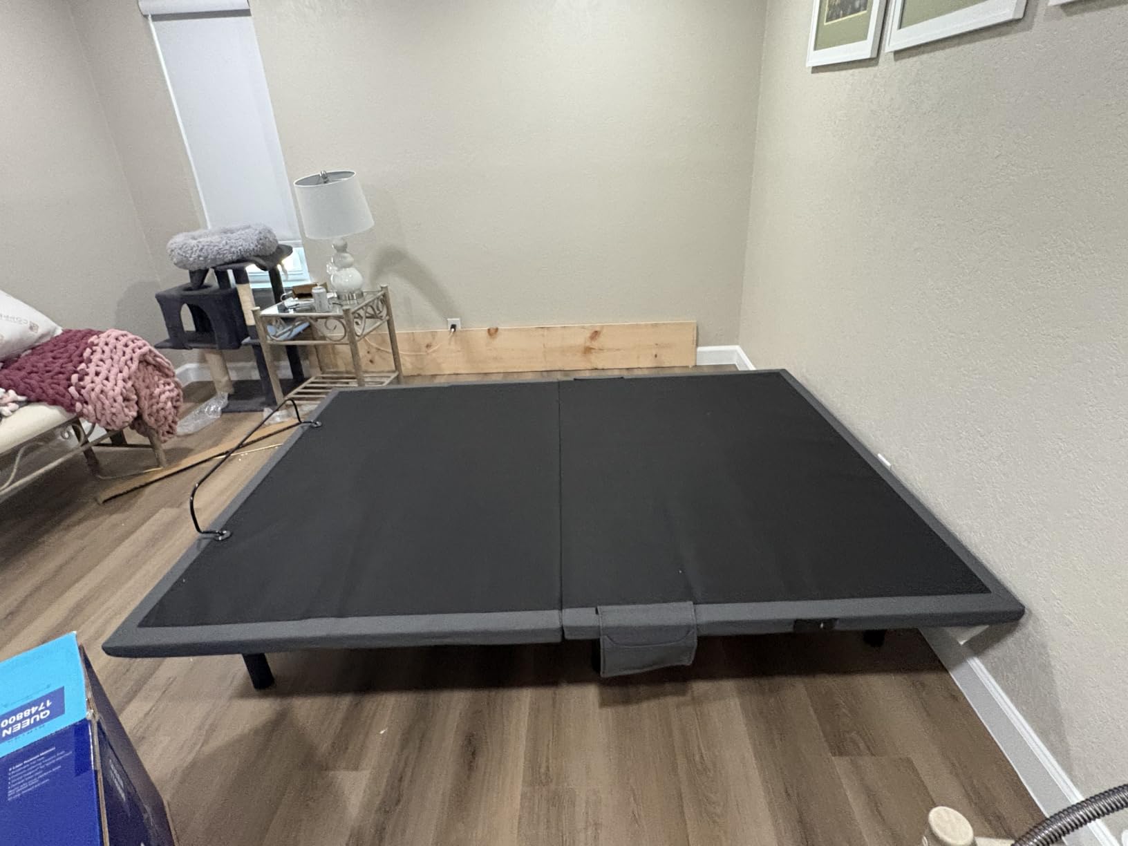 Marsail NS1 Split King Adjustable Bed Base with Massage - Smart Dual Motor Bed Frame with Wireless Remote, 3-Min Assembly, 4 USB Ports, Zero Gravity & Anti-Snore Mode customer photo 2