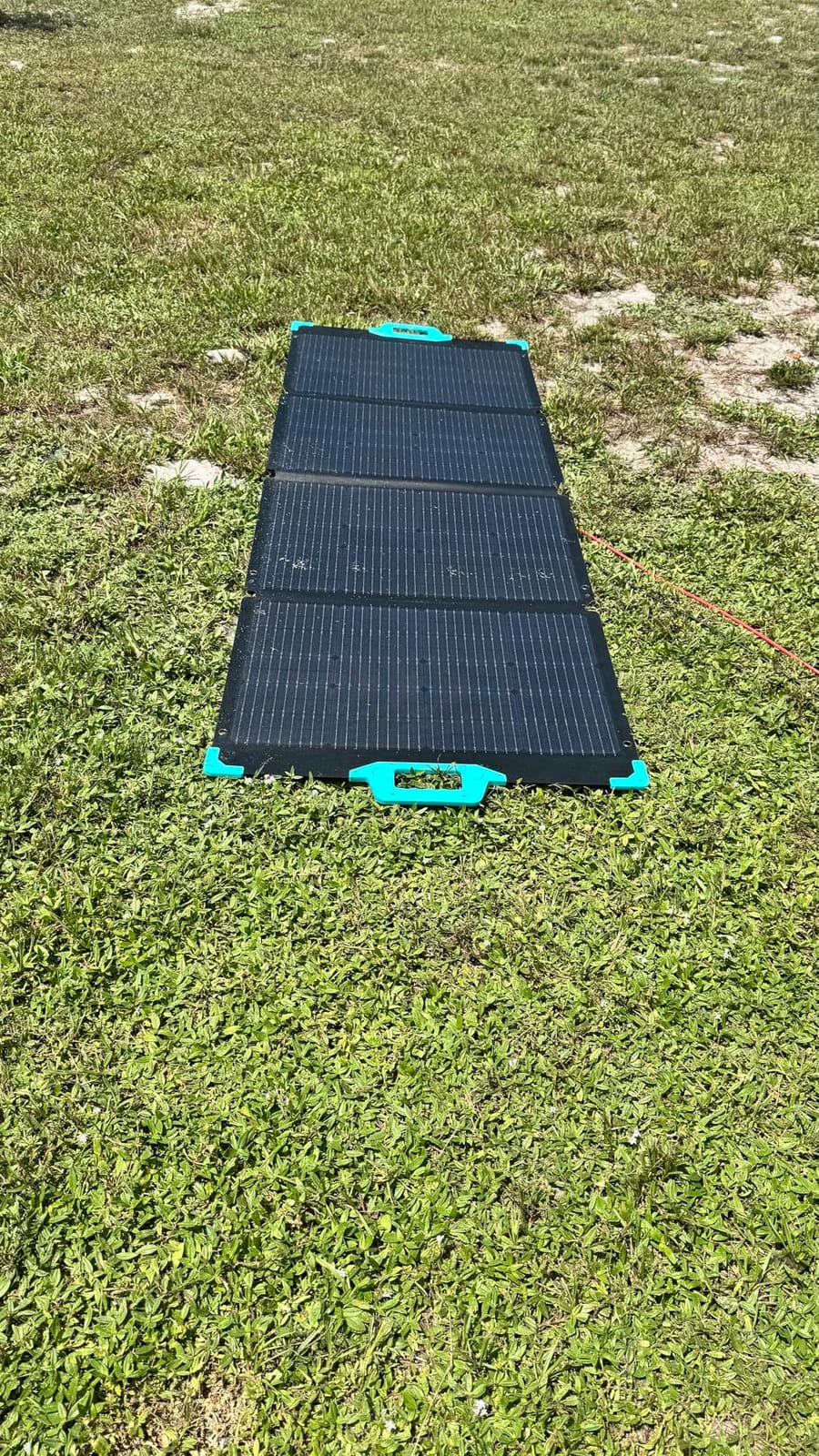 200W Portable Solar Panel for Power Stations, 25% High Efficiency | N-Type 200 Watt Foldable Solar Panel with Kickstand, Lightweight USB-A/Type-C Outputs, for Camping, RV Blackout and Off-Grid customer photo 2