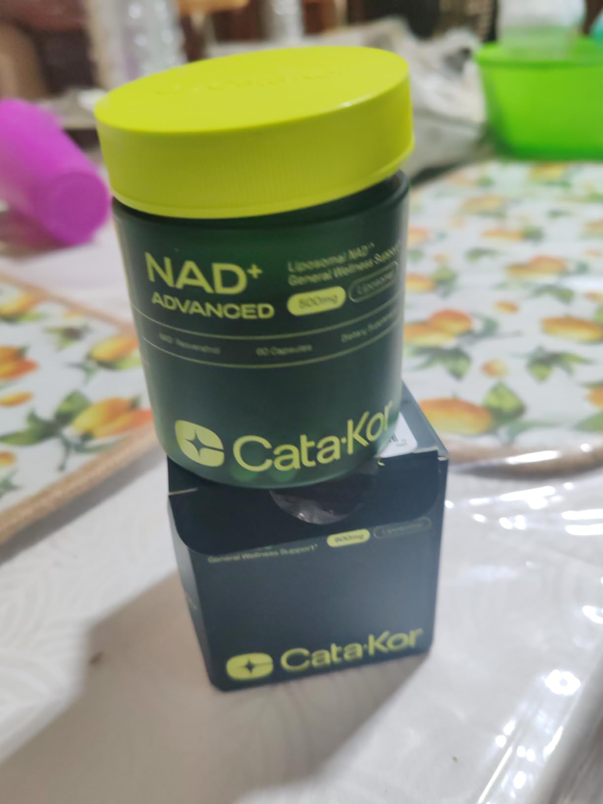Cata-Kor Liposomal NAD Resveratrol Supplement - NMN Supplement Alternative - Third-Party Tested - Advanced NAD Supplement for Women & Men - 30-Day Supply customer photo 2
