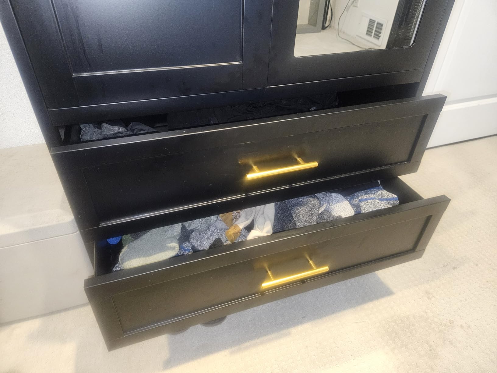 RIETERN Metal Armoire Wardrobe Closet, 71