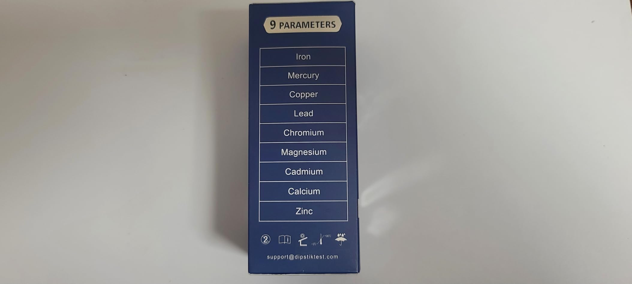 9 Way Heavy Metals Water Test Strips, 100ct Home Water Testing Kit for Iron, Mercury, Copper, Lead, Chromium, Magnesium, Cadmium, Calcium, Zinc customer photo 1
