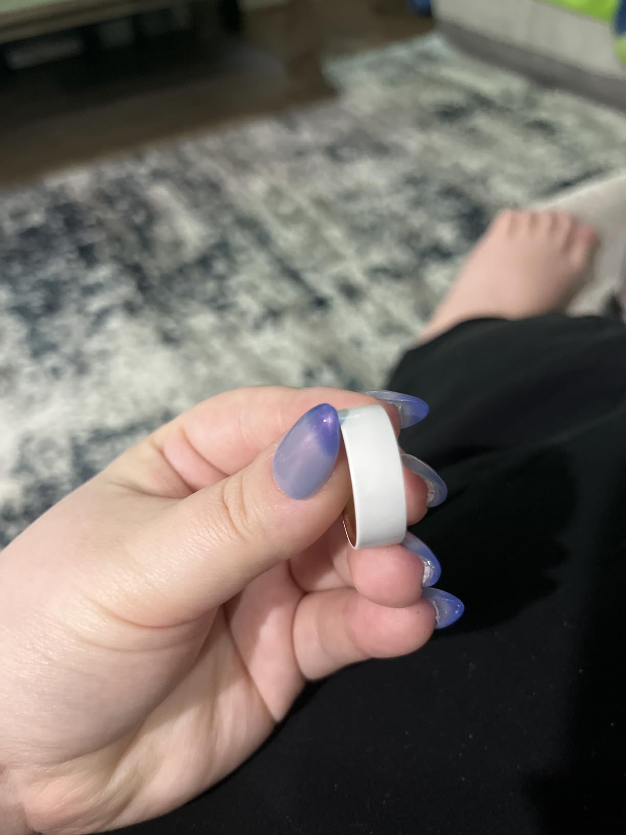 femometer Ring Gen1 for Fertility and Ovulation Tracking - Size First Sizing Kit - App Auto-Sync - Period & BBT Tracker - Sleep Analysis for Women - Rechargeable & Waterproof Size8 customer photo 1