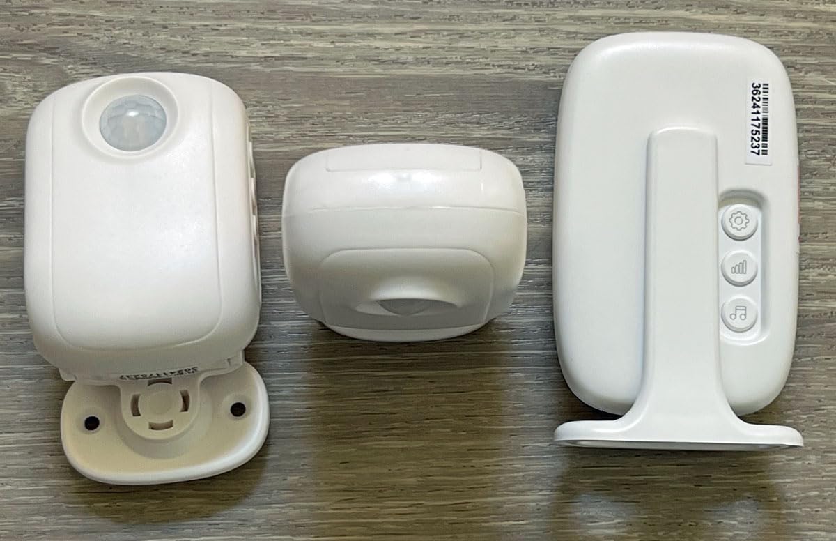 PILSAMAS Bed Alarms for Elderly Dementia Patients, Motion Sensor Pager Set | Sensor ID display, Clip-on caregiver pager, 1000ft range, No month fee, Motion activated alarm for fall & room exit alerts customer photo 1