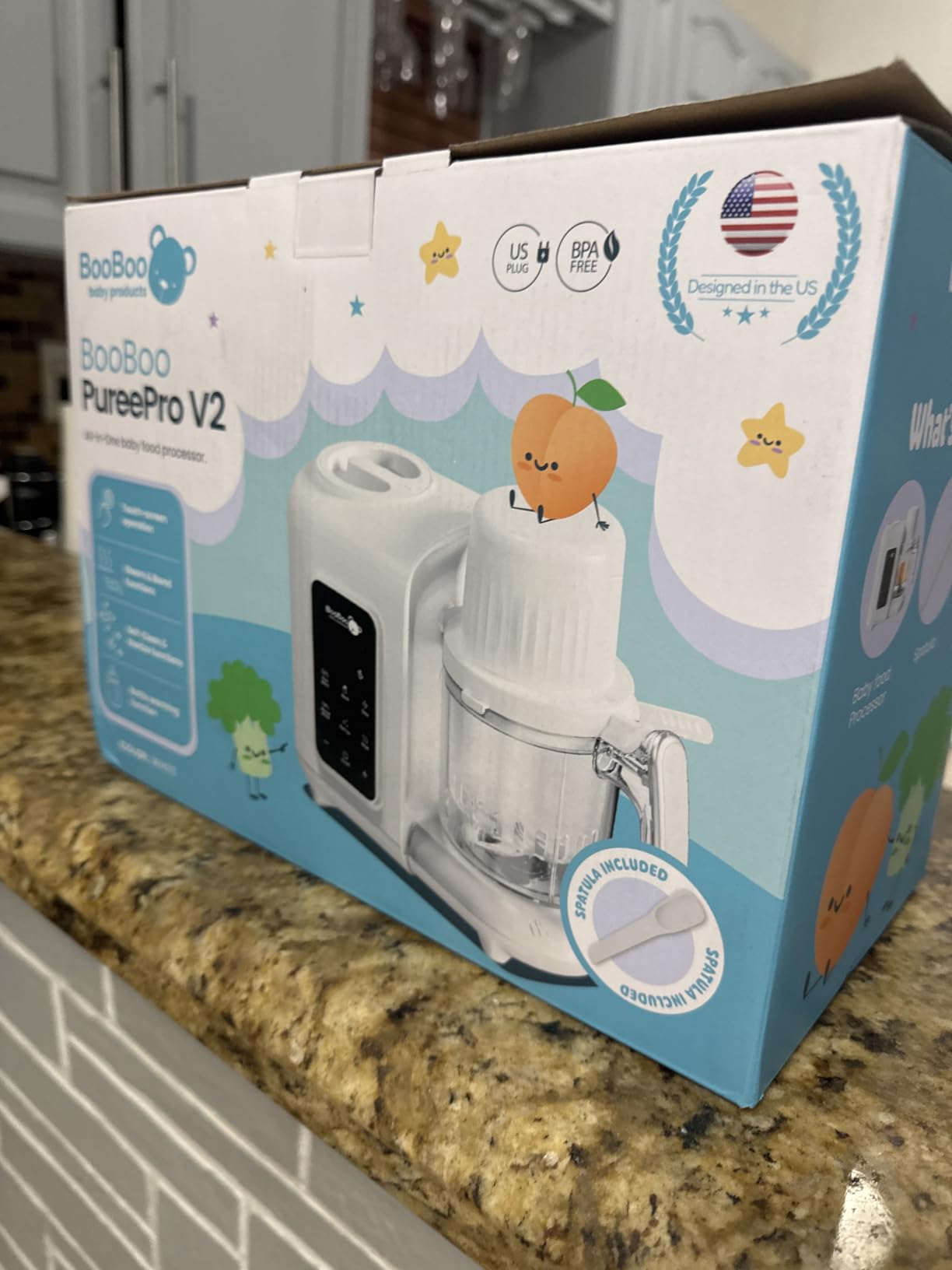 PuréePro 5 in 1 Baby Food Maker - Puree Blender Processor | Multifunctional Baby Food Processor with Steamer, Bottle Warmer, Sterilizer, Auto Cooking, Grinding Chopper and Self Cleaning customer photo 2
