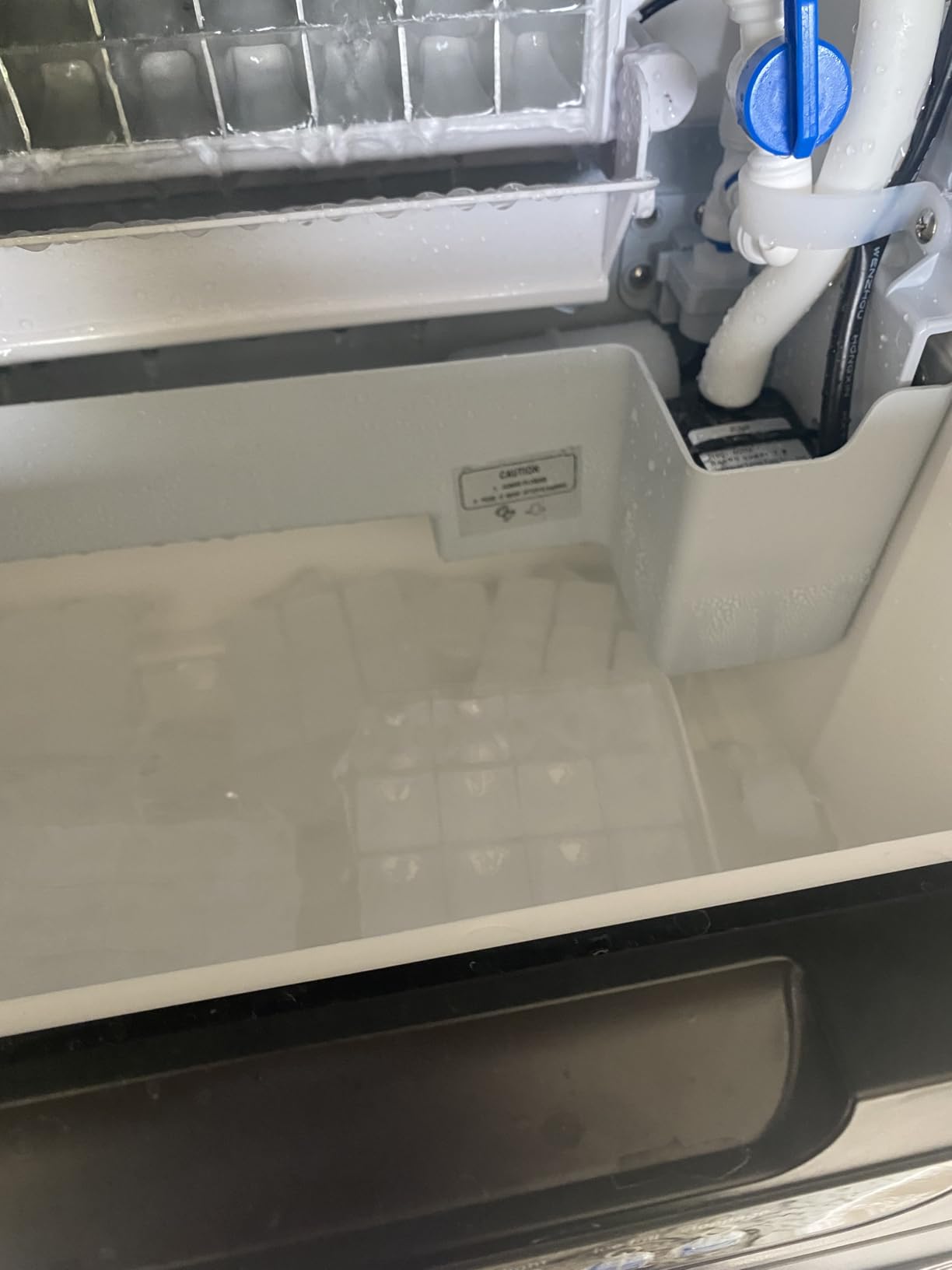 Commercial Nugget Ice Maker Machine with 12Lbs Storage Bin, 70Lbs/24H Stainless Steel Undercounter/Freestanding Pellet Crushed Chewable Ice Maker with Self-Cleaning for Home, Party, Office customer photo 2