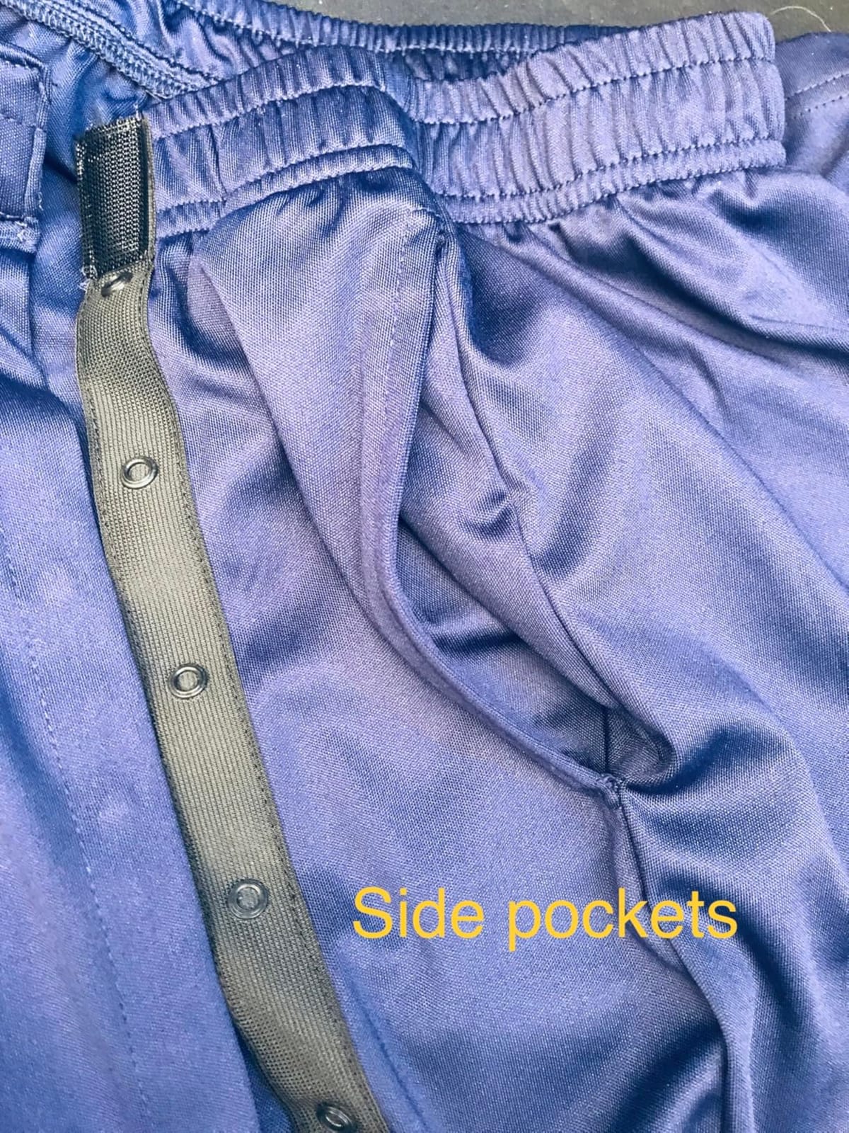Deyeek Tear Away Pants for Women Side Slit Snap Post Surgery Sweatpants | Loose Fit, Adaptive Clothing with Pockets, Casual customer photo 2