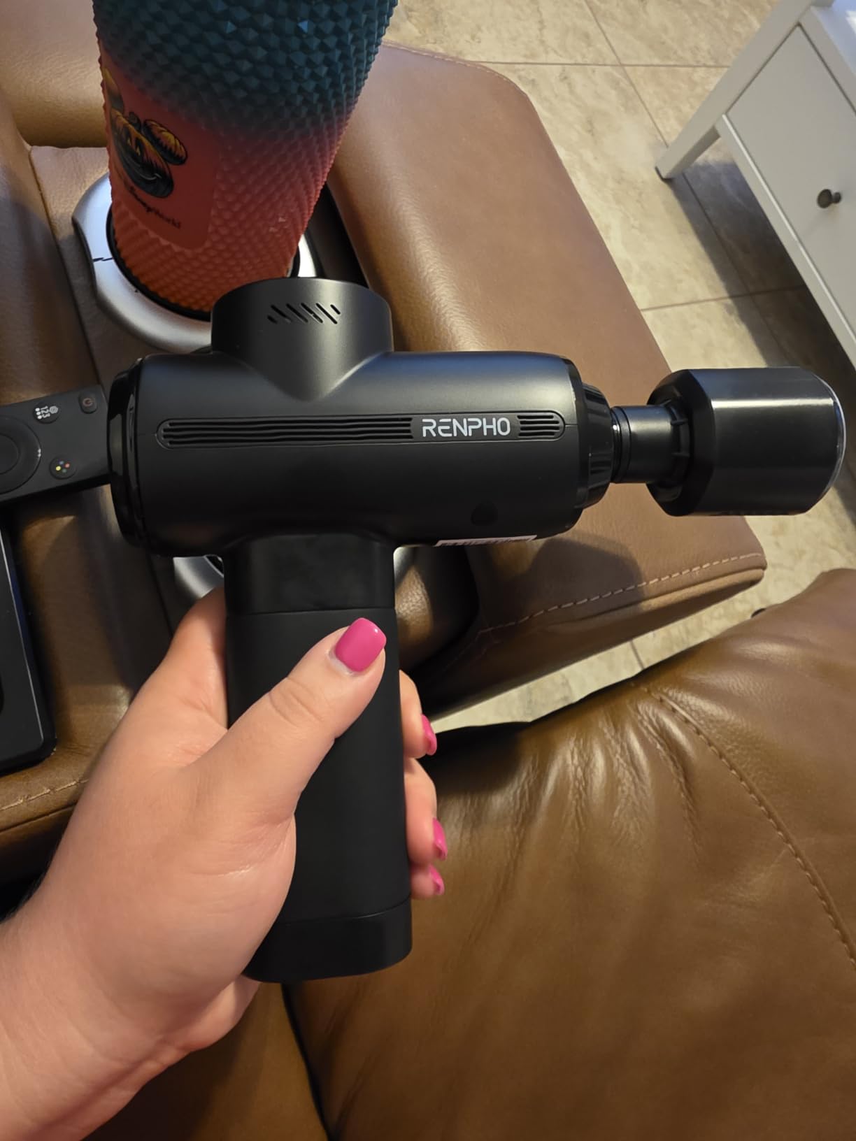 RENPHO Active Thermacool 2 Massage Gun with Intuitive Heat and Cold Control customer photo 2