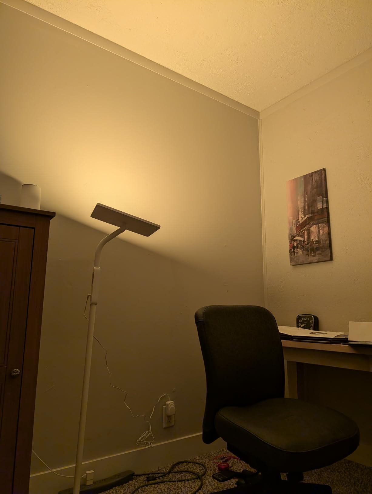 12000 Lux Light Therapy Lamp, Full Spectrum Sunlight Lamp, UV-Free Sun Lamp | Sunlight Floor Lamp with Remote/4 Color Temp/5 Brightness/4 Timer, 3 Height Adjustable for Home Office, Living Room, Bedroom customer photo 1