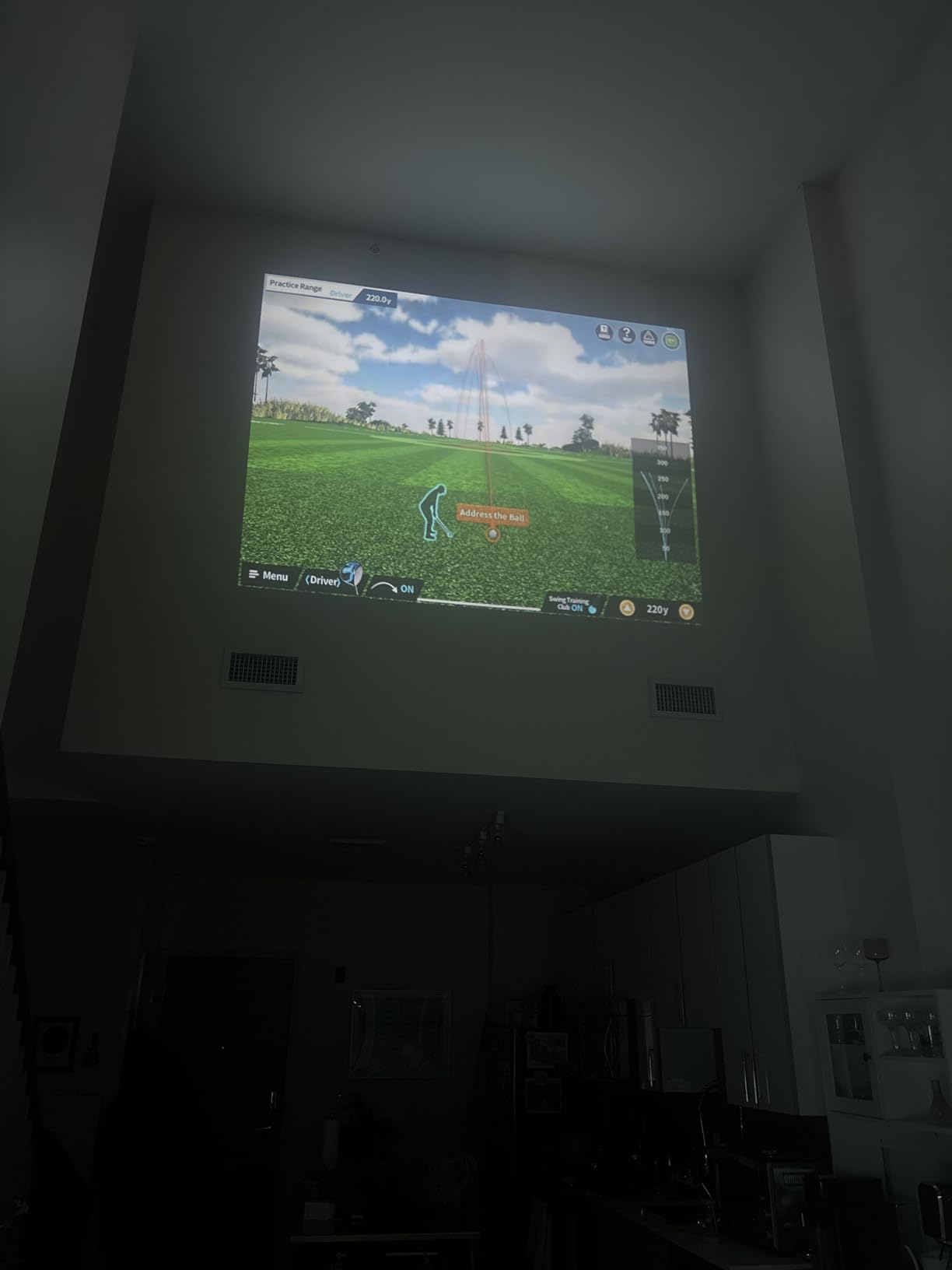 PHIGOLF Home Golf Simulator, Motion Sensor & 3D Analysis for Practice & Fun | Interactive Golf game with Motion Sensor & Swing Stick, Indoor & Outdoor, 38,000+ Courses, Mobile & E6 Connect (23.6