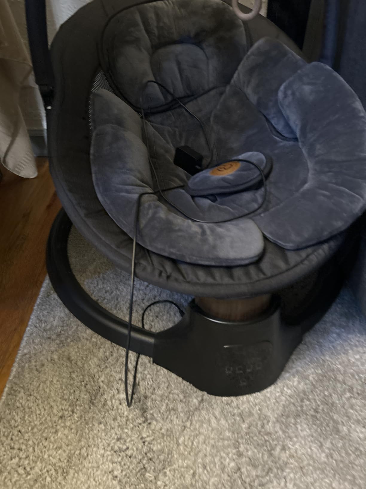 FasonBaby Electric Baby Swing with Bluetooth Music, Infant Swing with 5 Speeds, 10 Preset Melodies and Remote Control, Portable Baby Swing for Indoor and Outdoor customer photo 1