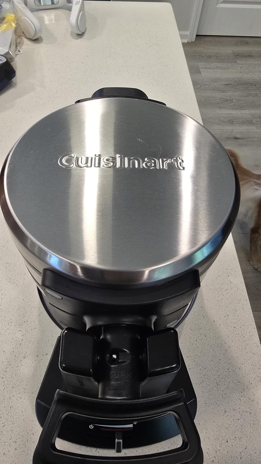 Cuisinart Double Flip Belgian Waffle Maker, 1400W, Stainless Steel (WAF-F40NAS) customer photo 2