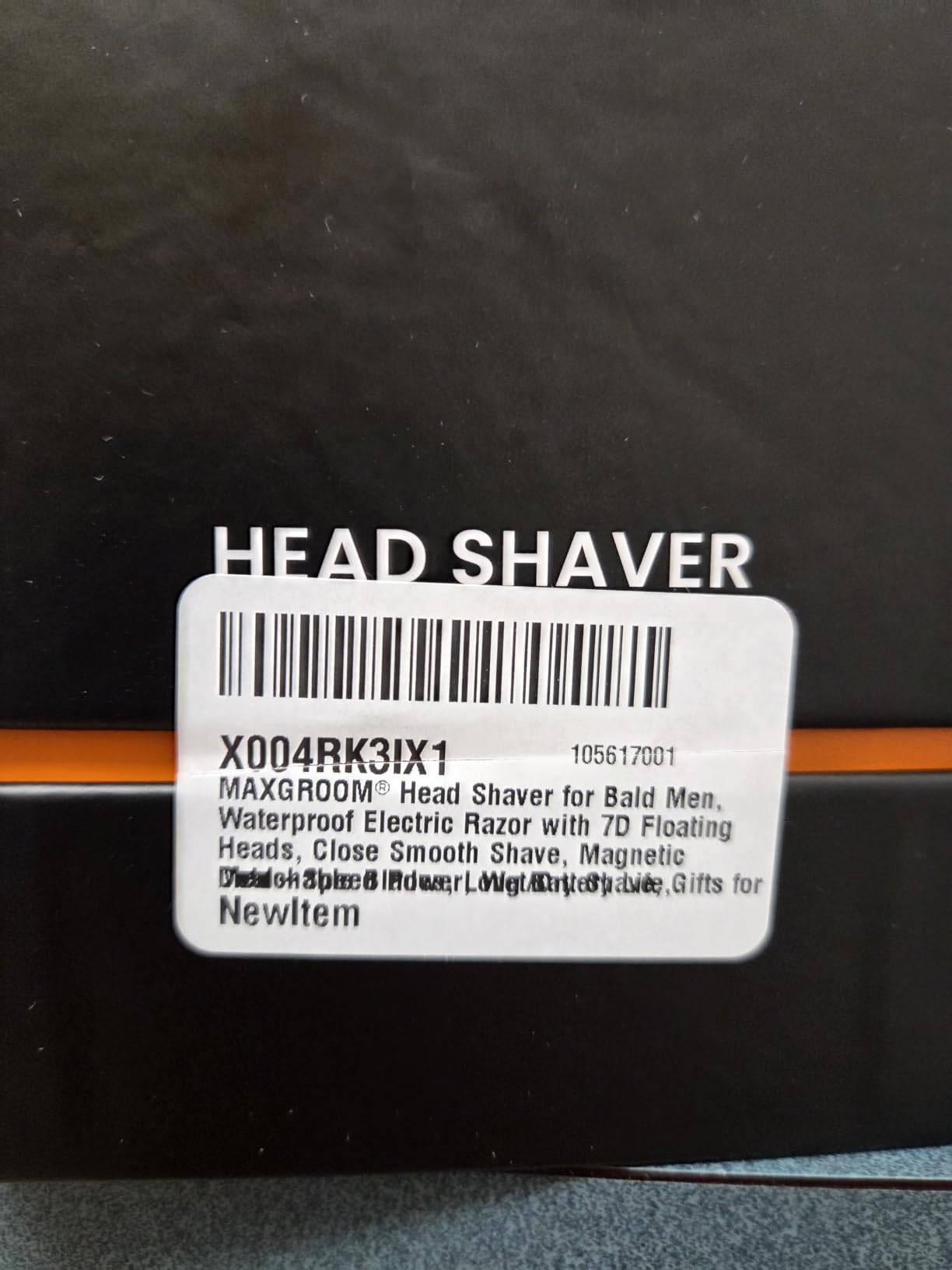 MAXGROOM 7D Head Shaver for Bald Men, Waterproof Electric Razor | 7D Floating Heads, Magnetic Detachable Blades, Smooth Close Shave, Wet/Dry Use, Dual-Speed Power, Long Battery Life customer photo 1