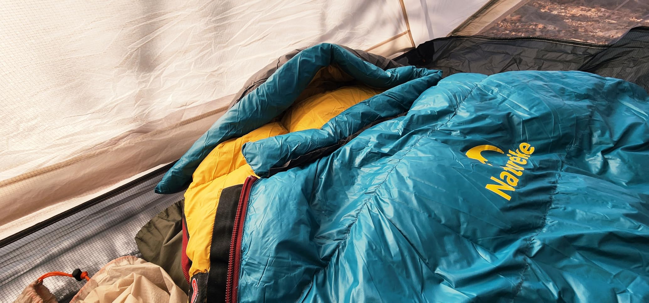Naturehike 0 Degree RDS Down Mummy Sleeping Bag for Adults, 650 Fill Power, Cold Weather Backpacking Sleeping Bag for Camping, Hiking, -1℉ 18℉ 30℉, YKK Zipper customer photo 1
