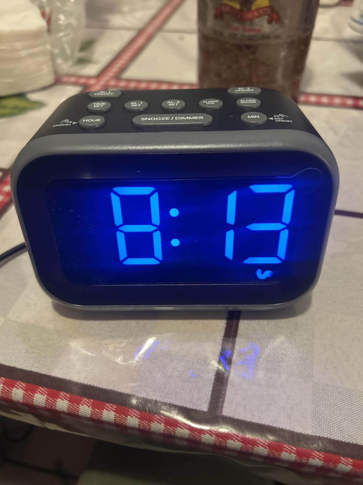 Acedeck Super Loud Alarm Clock: 115dB Wake-Up Power | Dual Alarms and 6 Alarm Sounds for Heavy Sleepers Adults and Shift Workers customer photo 2