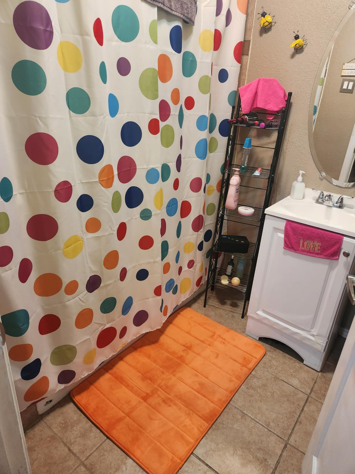 OLANLY Memory Foam Bath Mat 30x20, Super Soft and Absorbent Bathroom Rugs | Grey, Quick Dry Bath Rug, Machine Washable Shower Floor Mats, Bathmat Carpet for Bathroom Floor, Tub and Shower customer photo 1
