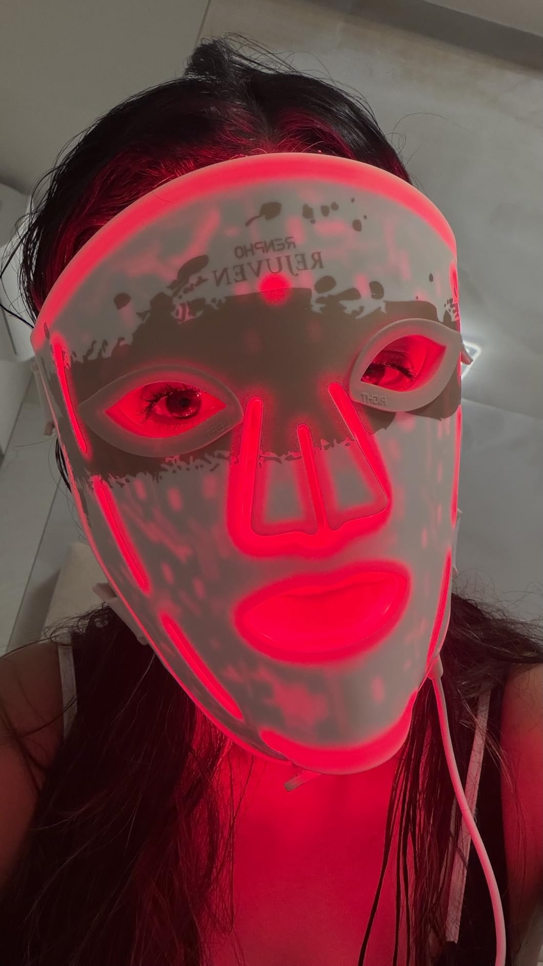 RENPHO Red Light Therapy Mask for Face, FDA-Cleared,Birthday Gifts for Wife customer photo 1