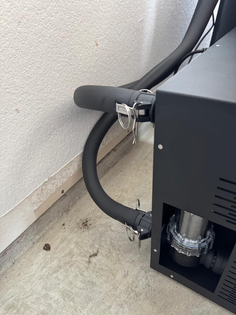 Ice Bath Chiller for Cold Plunge, 1/3HP Cold Plunge Chiller with Built-in Pump & Filter, Upgraded Insulated Hoses, Submersible Pump, Ideal for Cold Therapy Recovery and Different Cold Plunge Tub 110V customer photo 1