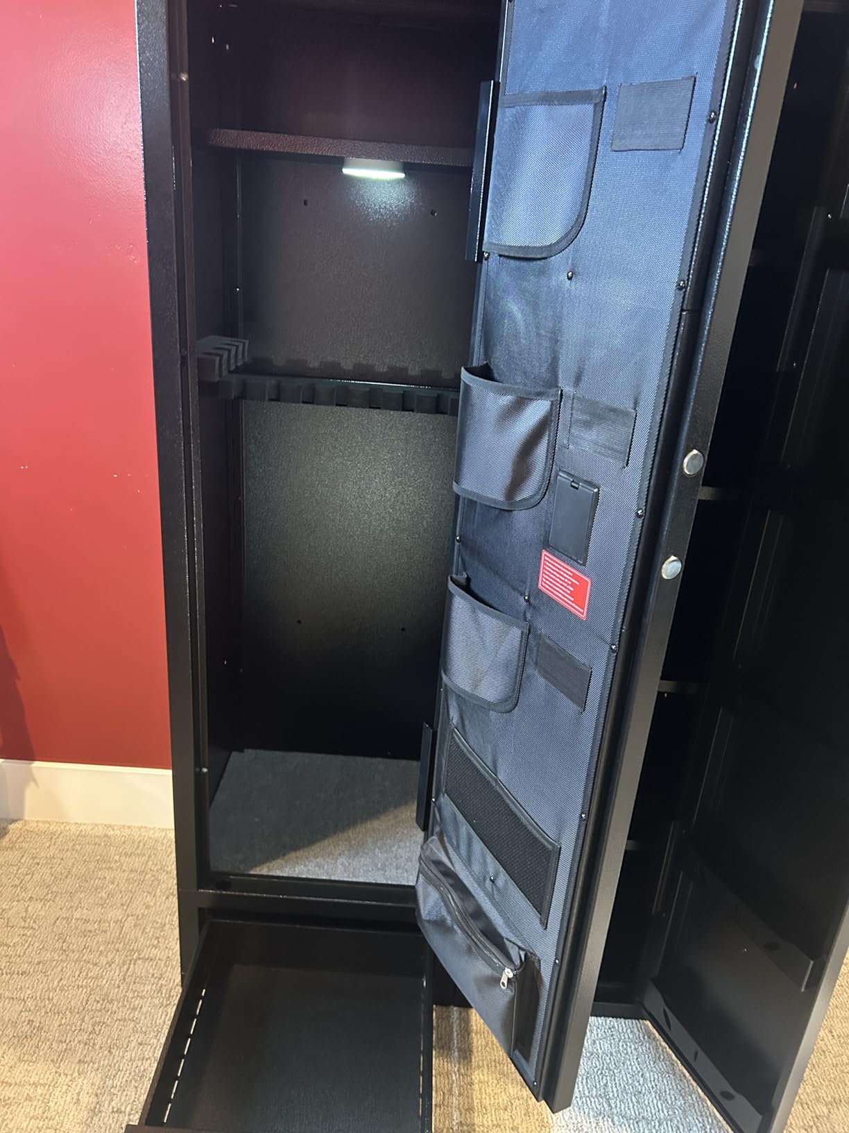 KAER 18-20 Gun Safe Gun Cabinet Large Gun Safes for Rifles and Pistols Rifle Safe for Home High Capacity Electronic Gun Cabinets for Rifles and Shotguns with Drawer,Removable Shelf customer photo 1