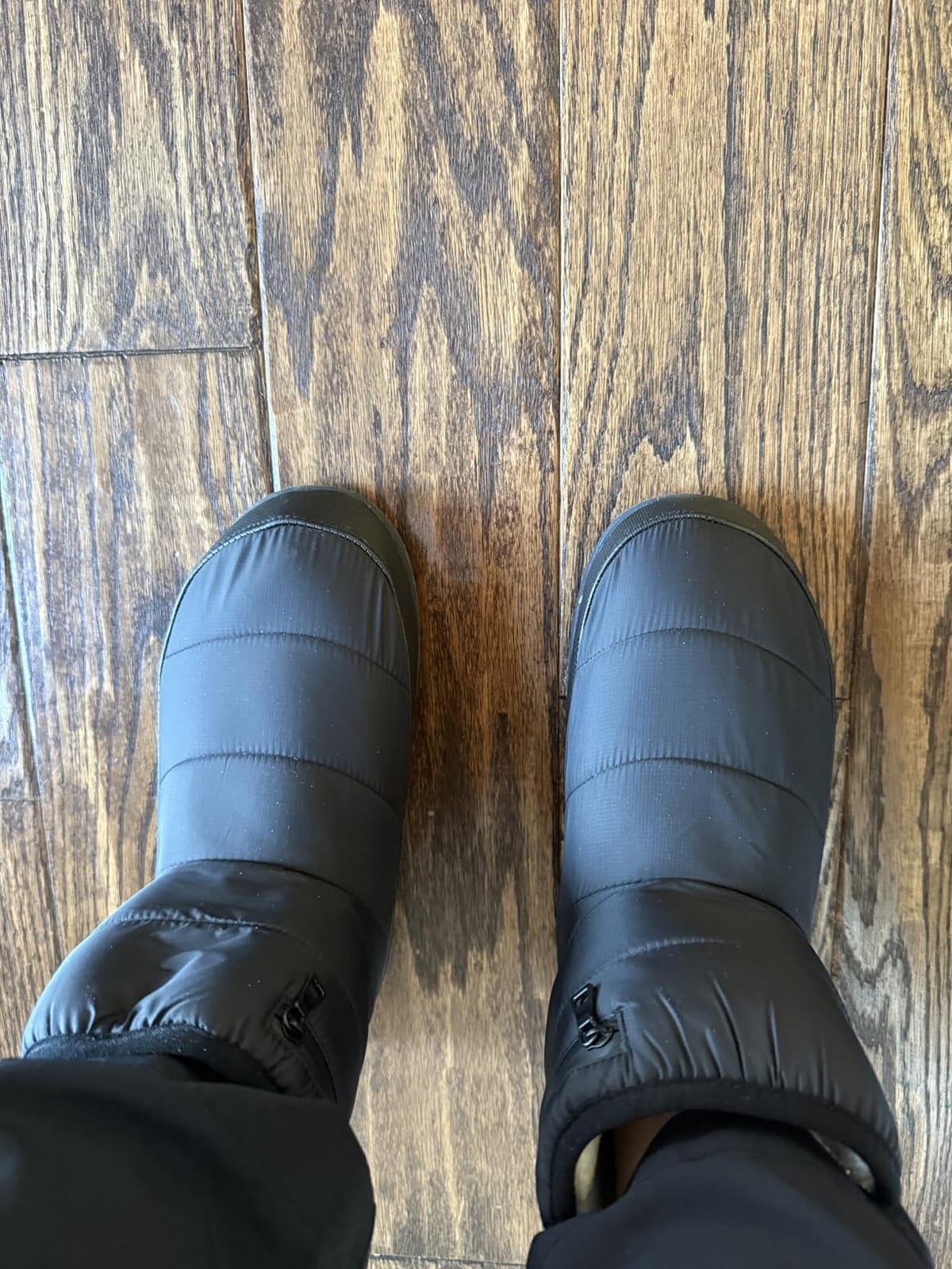 Dr.Warm Heated Slipper Boots for Women Men, Rechargeable Battery Winter Ankle Booties with Cozy Faux Shearling Lining, Non-Slip Soles for Indoor/Outdoor Warmth customer photo 2