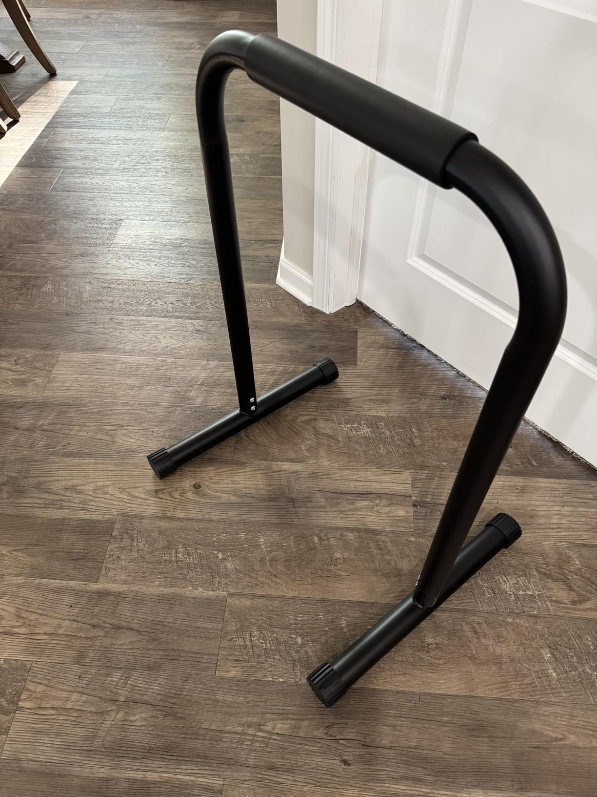 Handle Bar for Walking Pad Only, Adjustable Handrail Height, Compatible with Walking Pad, Non-Slip Rubber Feet, Comfortable Absorbent Grip customer photo 1