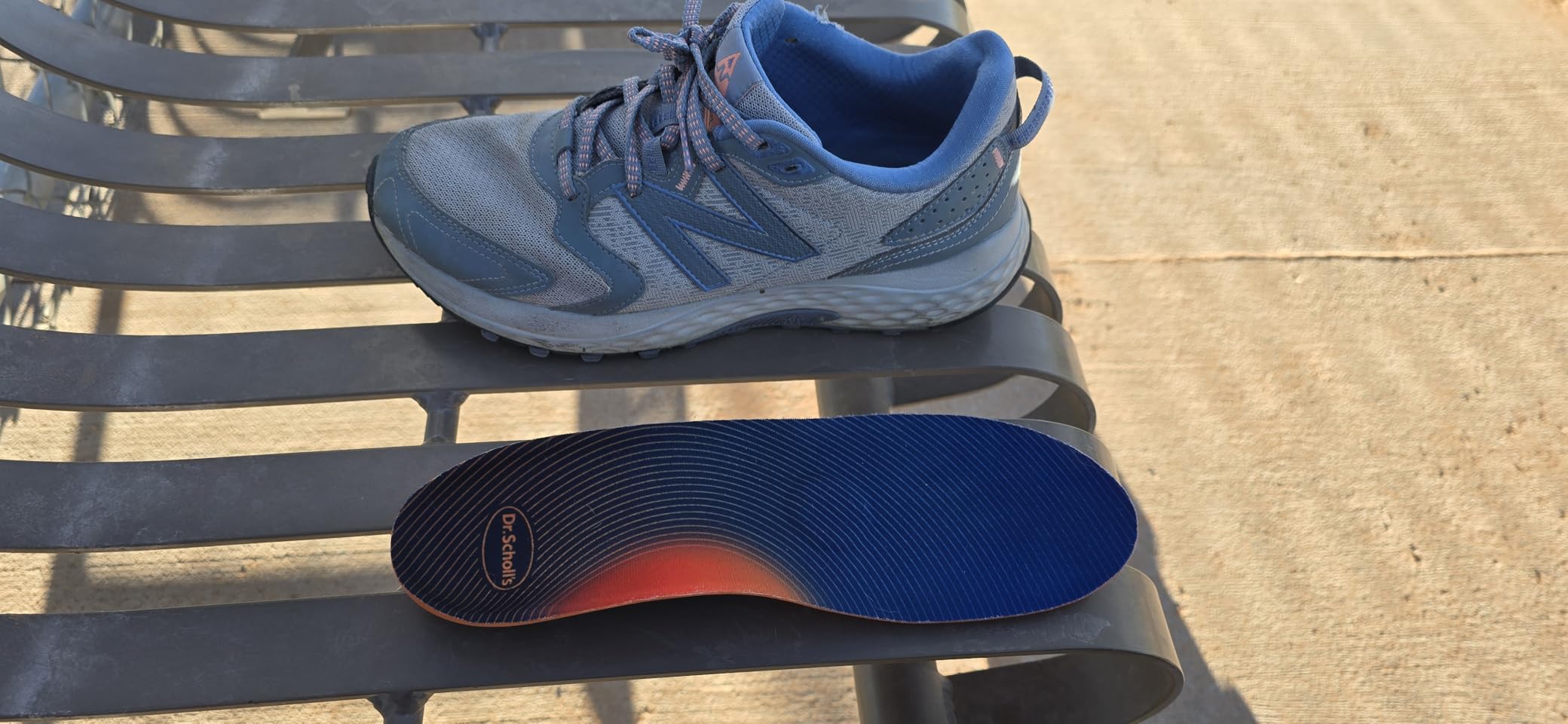 Dr. Scholl's Advanced Pain Relief Insoles for Men Women, Heavy Duty Orthotics for Work Shoes & Boots, Plantar Fasciitis & Arch Support, Shock-Absorbing, up to 340 lbs, Men 8.5-9, Women 9.5-10 customer photo 1