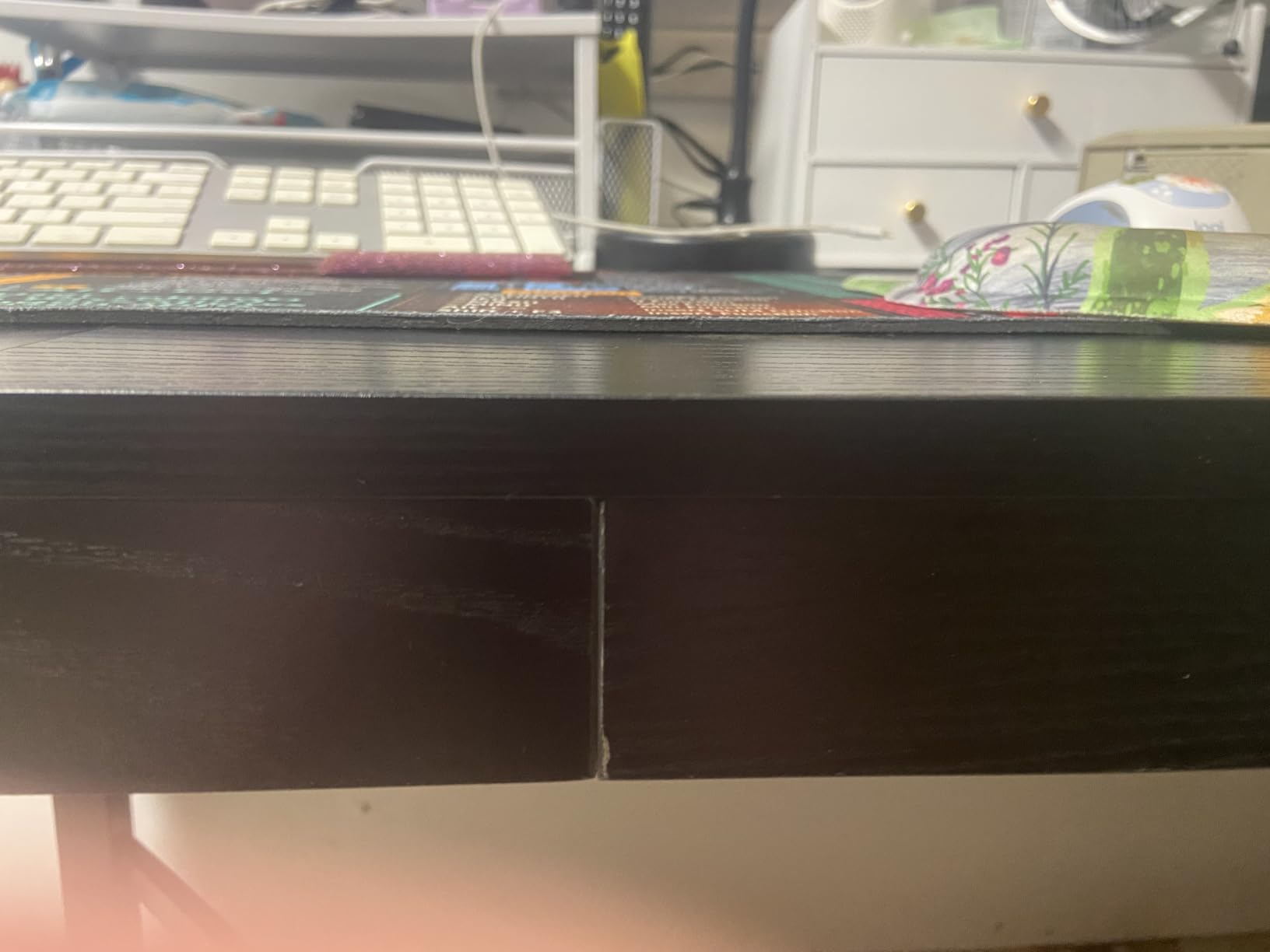 Tribesigns 71-Inch Executive Desk, Farmhouse Computer Desk for Home Office, 71