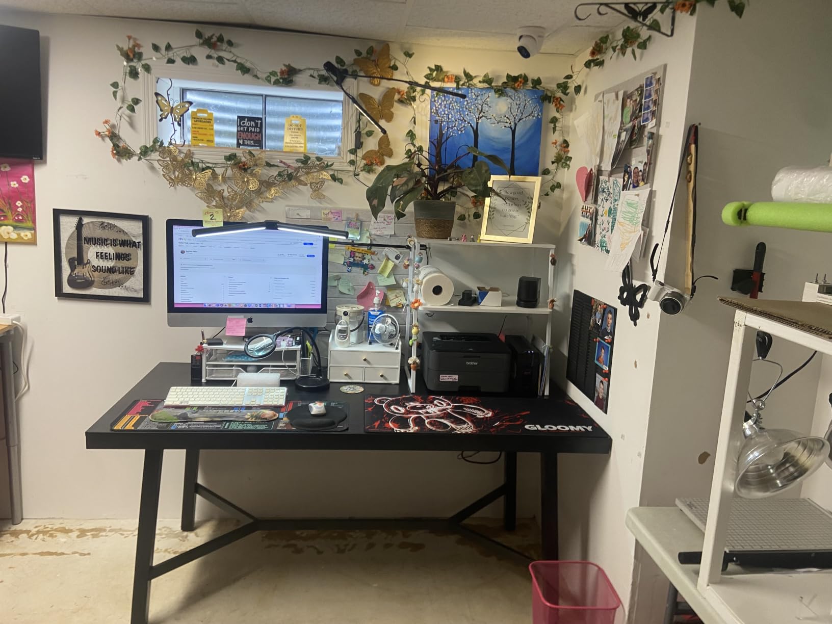 Tribesigns 71-Inch Executive Desk, Farmhouse Computer Desk for Home Office, 71