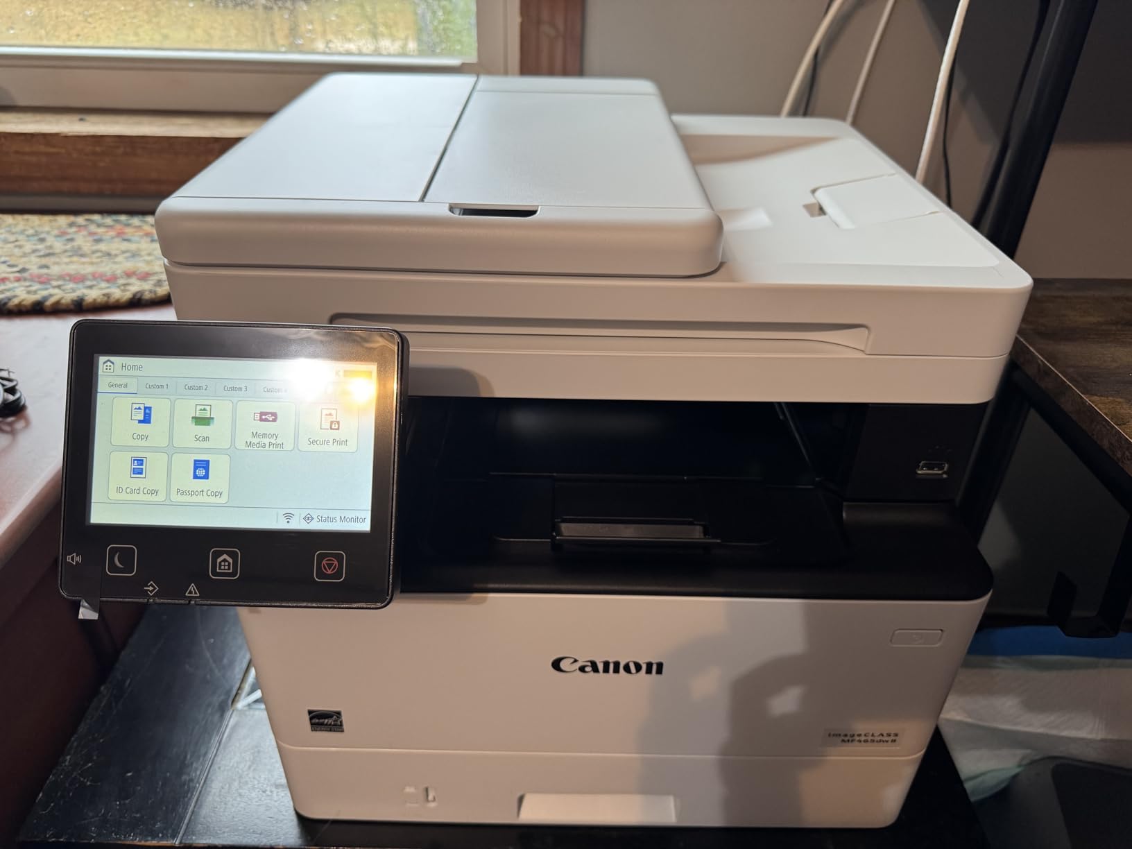Canon imageCLASS MF465dw II - Monochrome Wireless Duplex Laser Printer with Print, Copy, Scan, Fax, Expandable Paper Capacity, 42 PPM customer photo 2