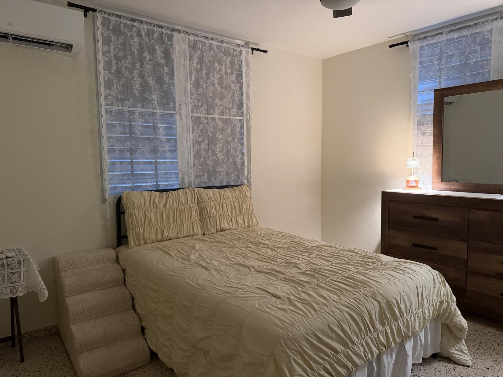 Aodisman Dog Stairs for High Beds,5 Step Pet Ramp for Dogs and Cats,22.4