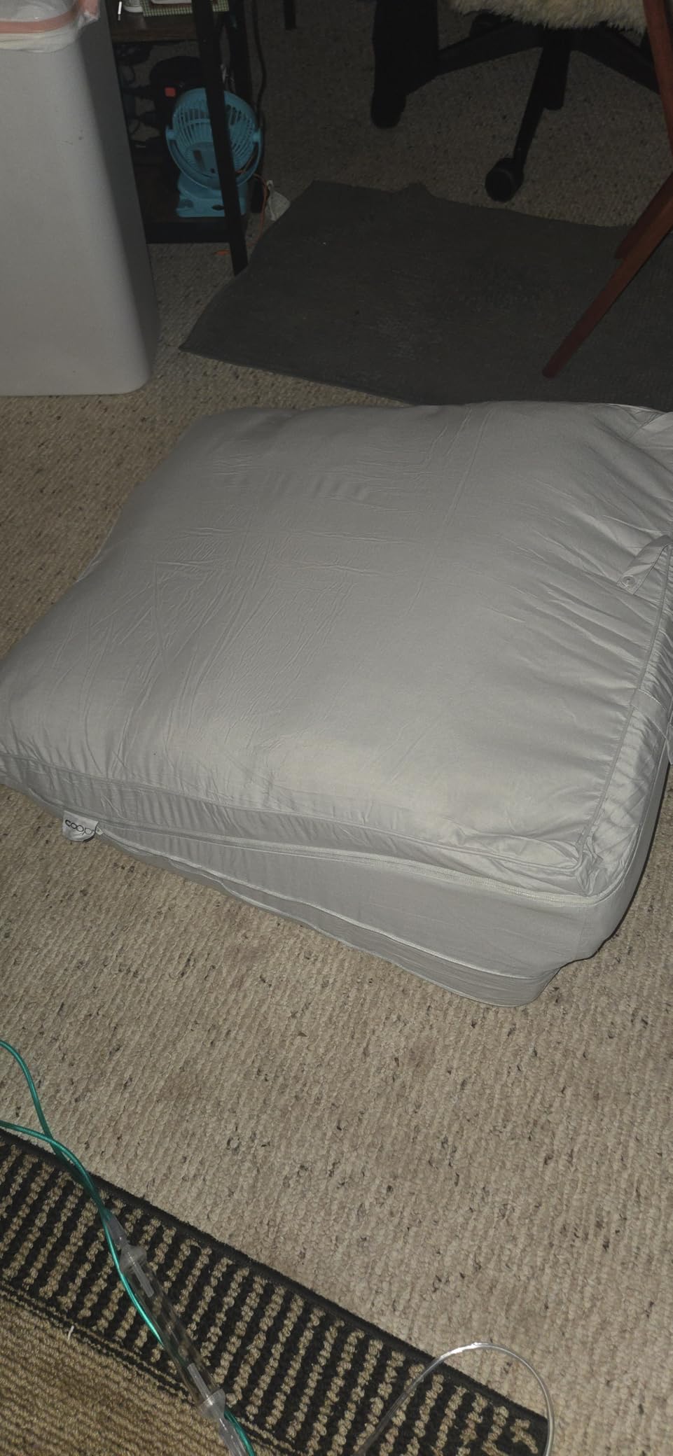 Coop Home Goods Adjustable Wedge Pillow, Ergonomic Memory Foam Pillow for Elevated Leg & Back Support, Pregnancy, Acid Reflux, Sleep Comfort & Recovery, CertiPUR-US & GreenGuard Gold Certified customer photo 1