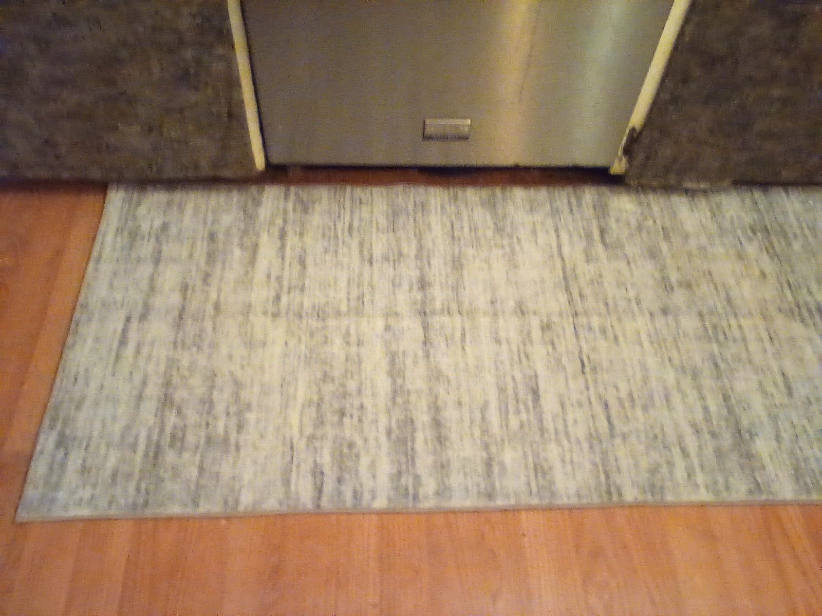 Runners for Hallways 2x8 Kitchen Runner Rugs, Modern Abstract Rug Runners for Entryway, Stain Resistant Washable Runner Rug Non-Slip 8ft Carpet Rug for Bedroom Living Laundry Room (Grey, 2'x8') customer photo 2