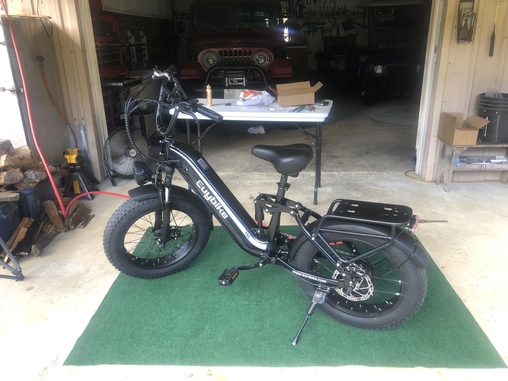 bluebiko Electric Bike for Adults, Step Thru 20x4 Fat Tire Ebike | 1500W Peak Motor, 48V 20Ah Removable Battery, Up to 80 Miles Range for Commuting, Trails, and off-road Riding customer photo 1