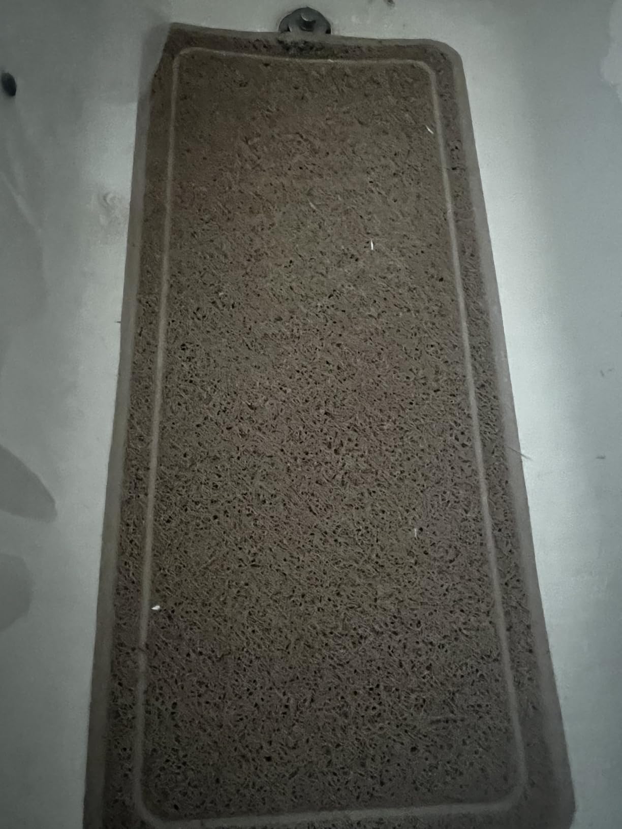 GORILLA GRIP Exfoliating Bath and Shower Mat, Textured Backing, 30x16 Soft Loofah-Style Foot Scrubber for Outside or Inside Bathtub, Quick Dry Easy Drainage Tub Floor Mats, Bathroom Essentials, Sage customer photo 2