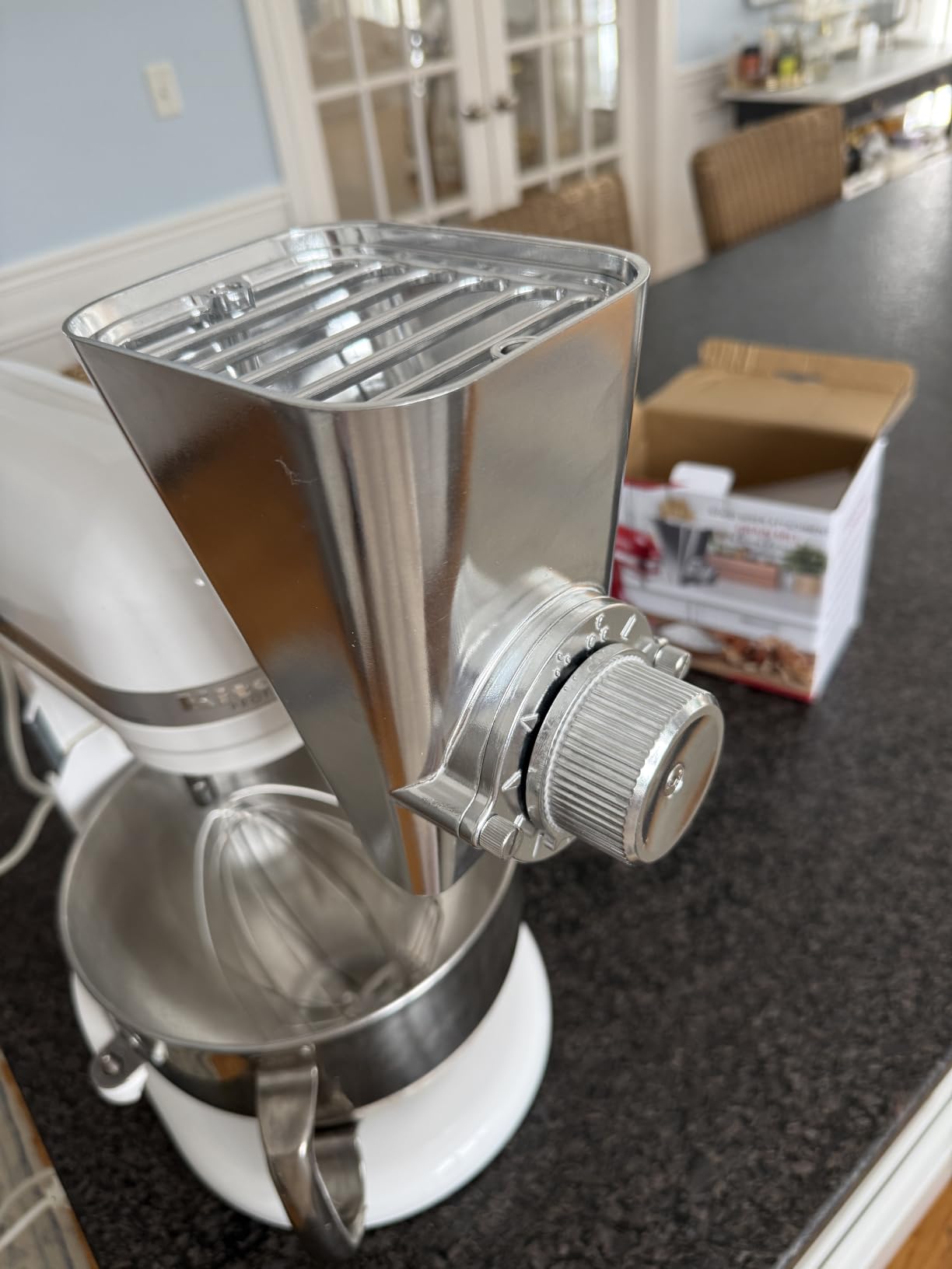 Grain Mill Attachment for KitchenAid, Flour Mill, Wheat Mill | All Metal Material, 9 Adjustable Grinding Levels, Perfect for Low-Moisture/Oil Grains, Wheat, Corn, Oats, Millet customer photo 1