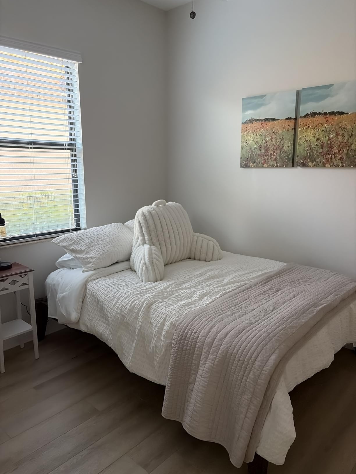 Thor Premium Solid Wood Bed Frame Queen, Japanese Joinery Bed Frame with Wood Slat Support, Platform Bed, No Box Spring Needed, Easy Assembly, Minimalist & Modern Style (Walnut) customer photo 1