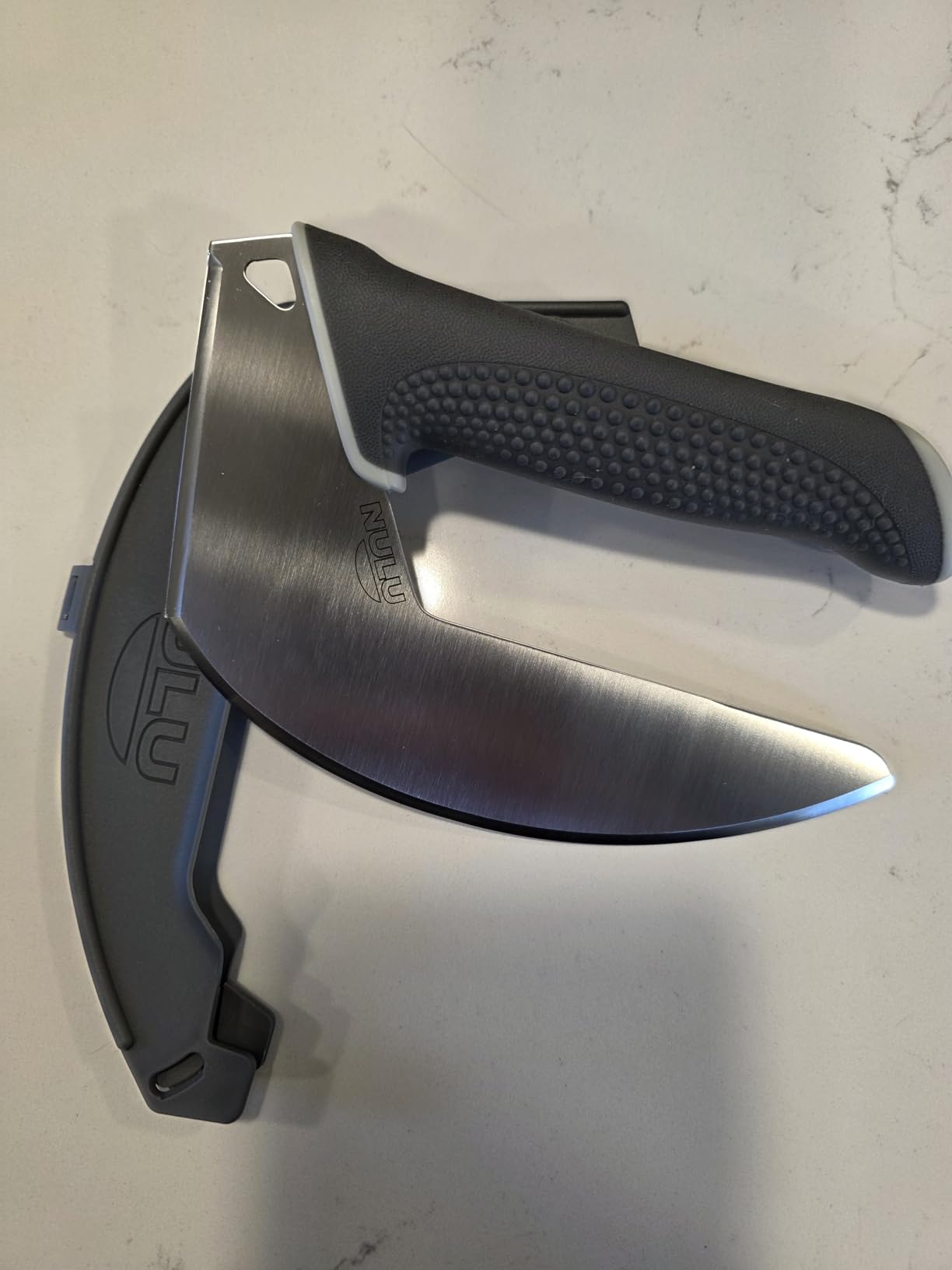 NULU Adaptive Kitchen Knife for Arthritis & Weak Hands | Ergonomic customer photo 2