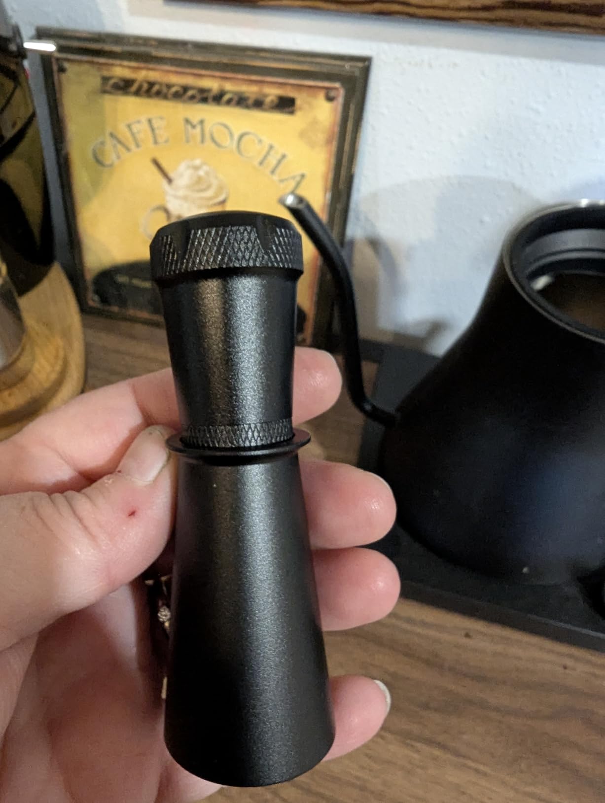 Conical Burr Coffee Grinder, Anti-Static, 0.1s Single/Double Shot Timer | 34 Grind Settings, Smart Memory, Custom Grind Time, 40mm Burr, Direct-to-Portafilter, Easy Cleanup, Espresso to French Press customer photo 1
