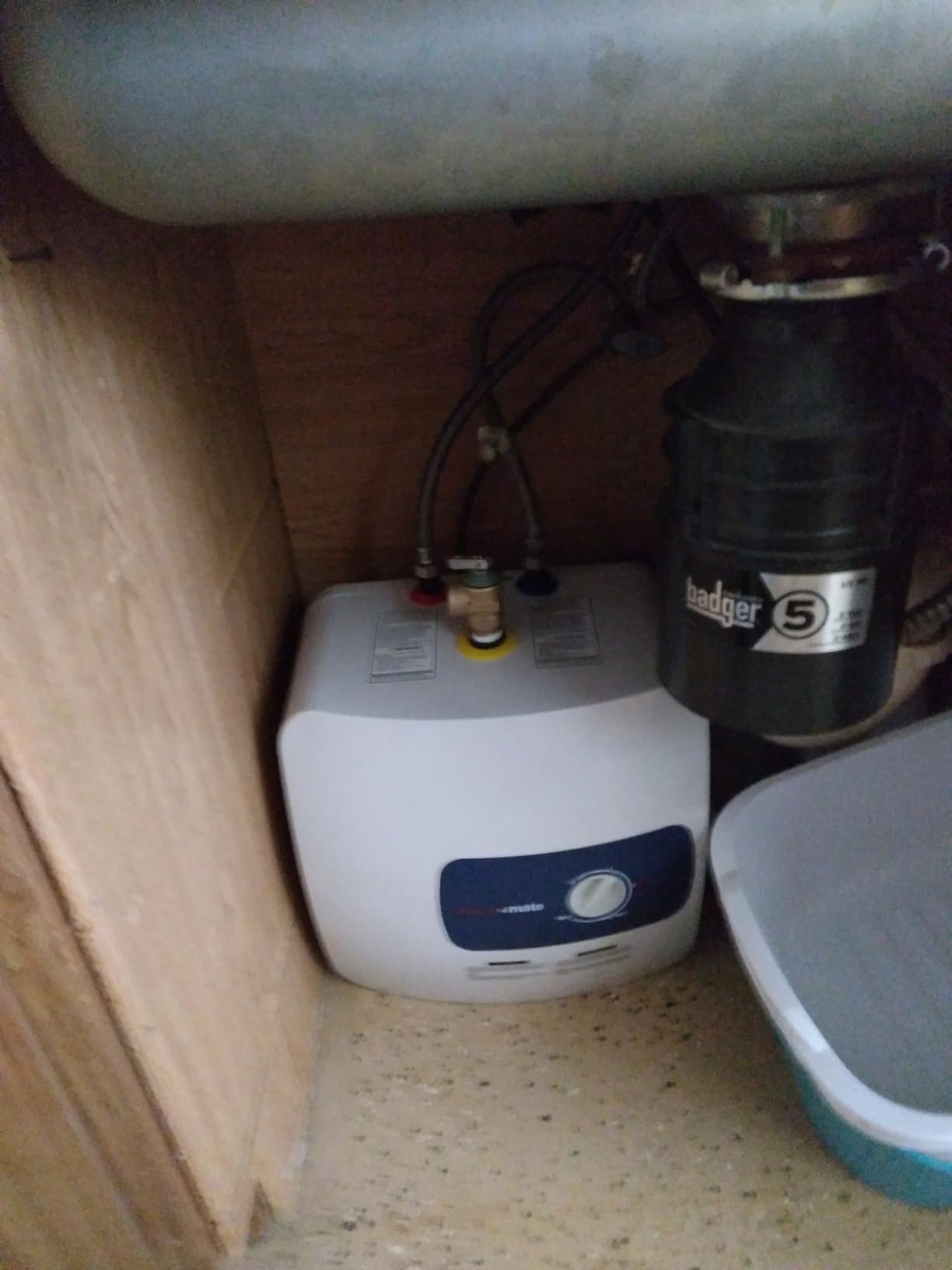 ThermoMate Tankless Water Heater Electric for Sink Faucet, 4500W 110~120V Small Point of Use Instant Hot Water Heater ETL Approved with Temperature Display, Self-modulating, 0.85GPM at 35F Rise customer photo 2