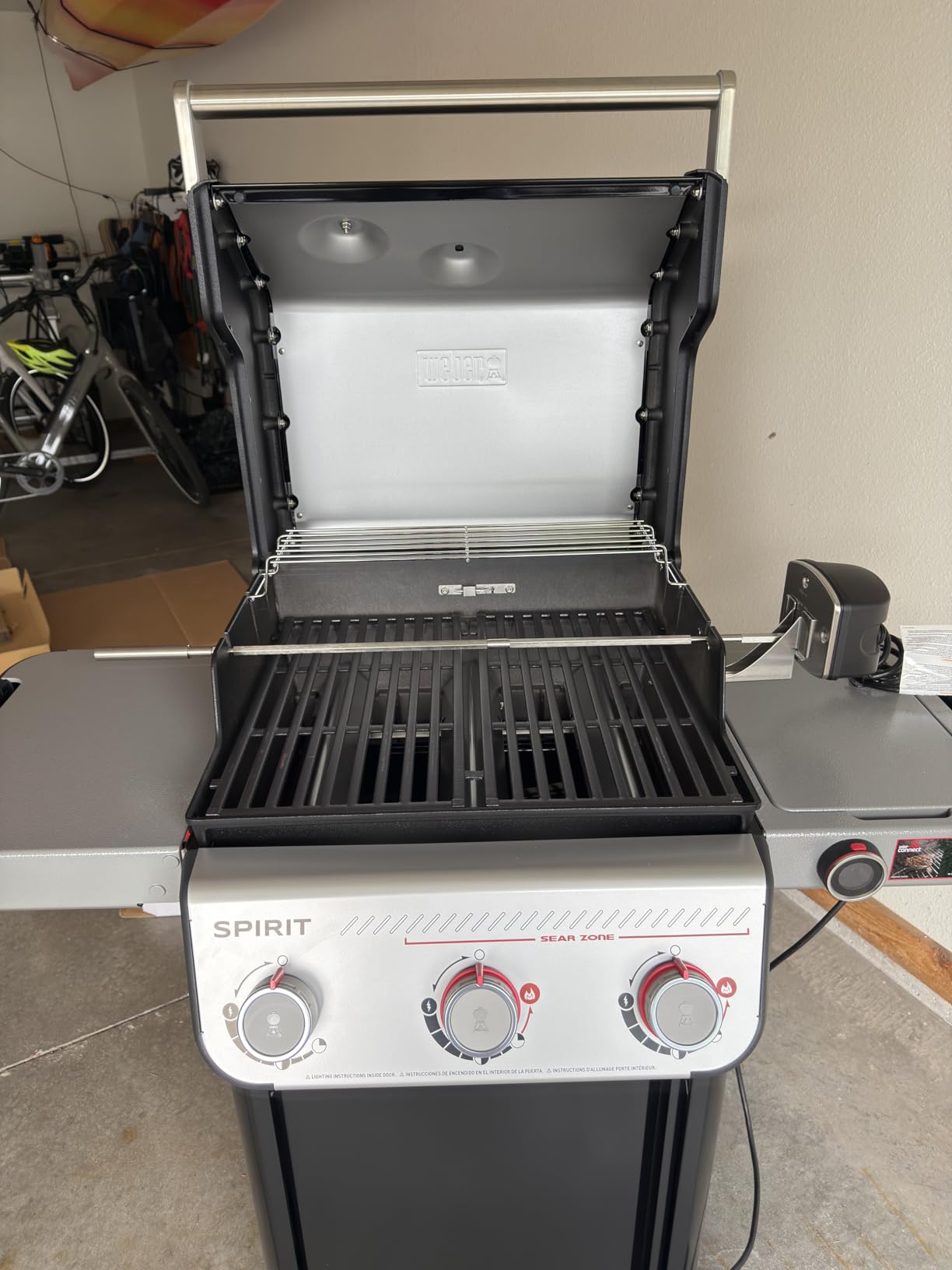 Weber Spirit EX-325 Smart Gas Grill, 3 Burners, Wi-Fi Enabled, Propane, Black customer photo 2