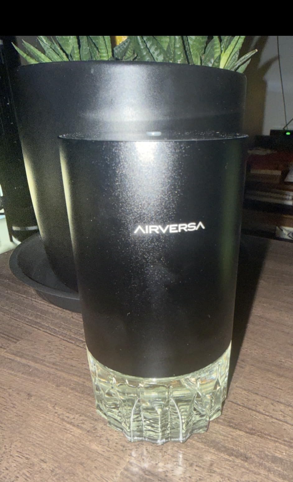 Airversa RD1 Waterless Diffuser for Essential Oil for Home, Room, Titanium | Up to 600 sq ft, Battery Operated, 100mL Capacity, Multi-mode Ambient Light, Mist Level and Timer Settings, Cold Air customer photo 1